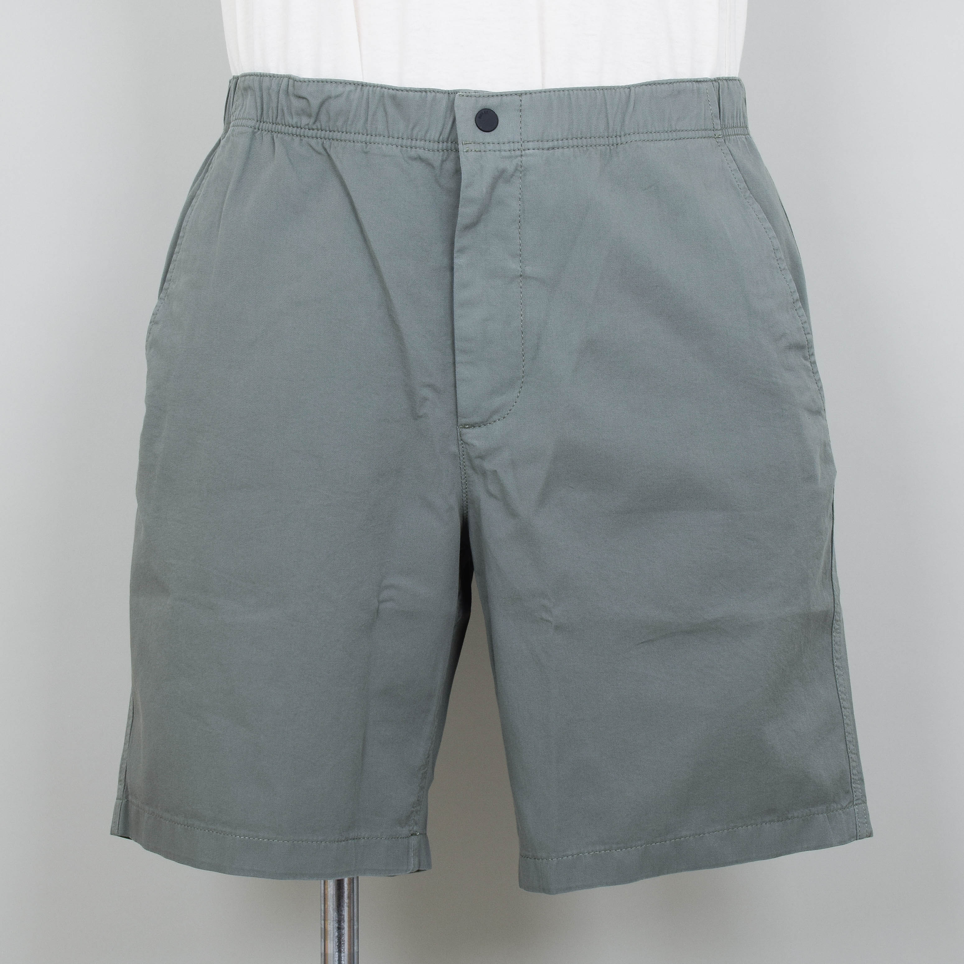 Norse Projects Ezra Light Twill Shorts - Dried Sage Green