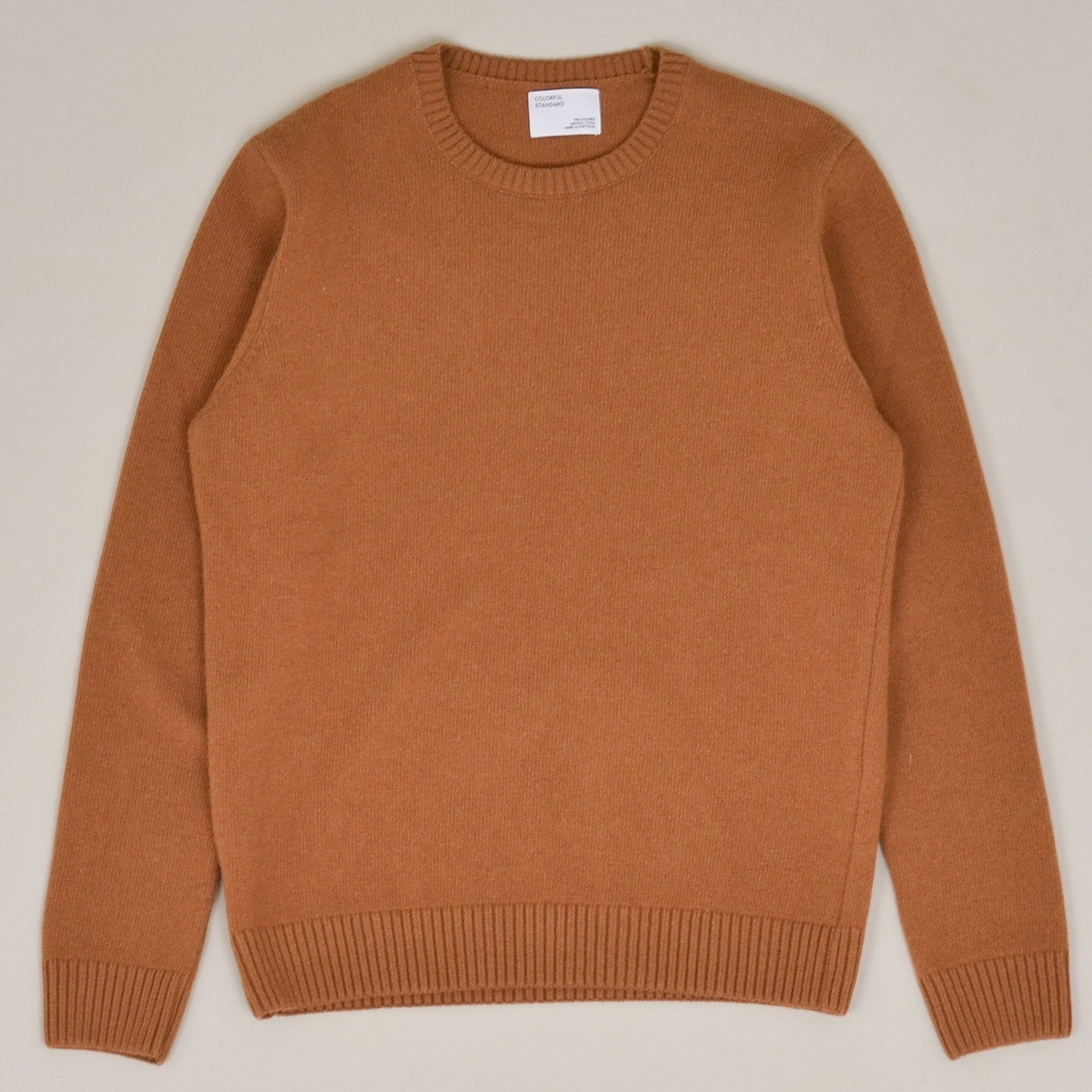 Colorful Standard Classic Merino Wool Crew - Sahara Camel