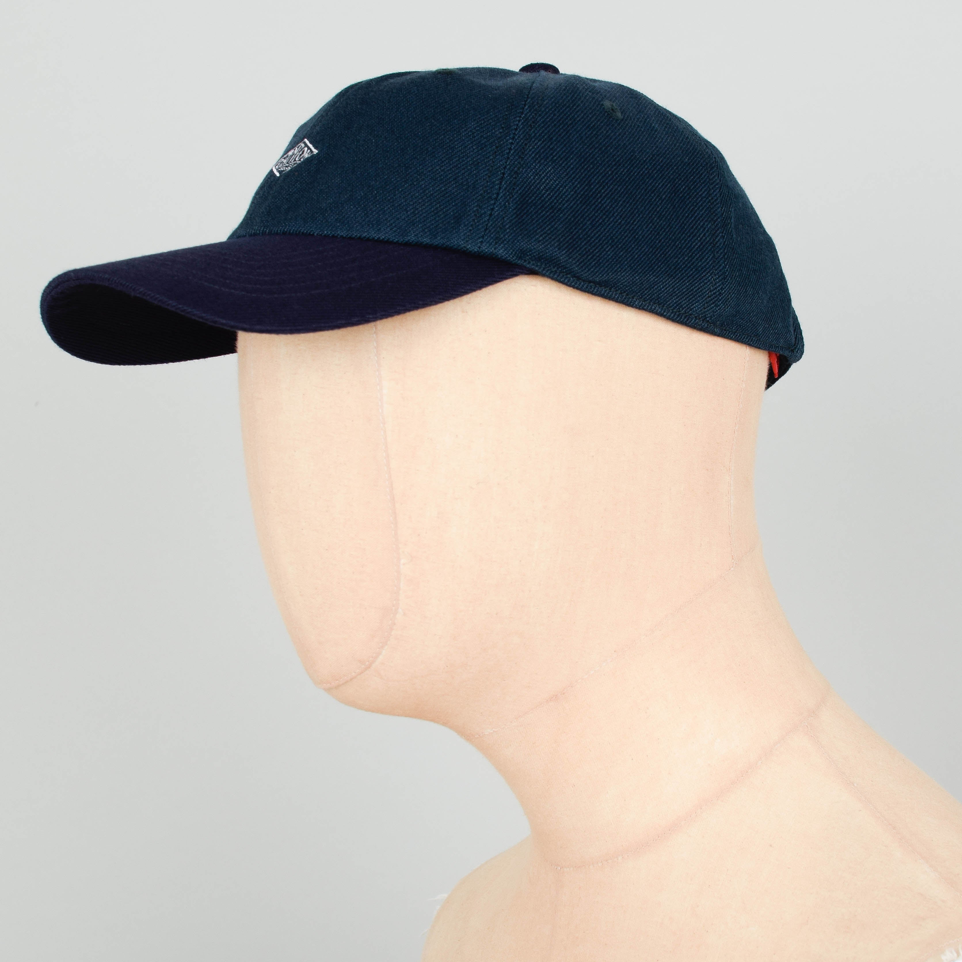 Danton 6 Panel Cap - Dark Green x Navy