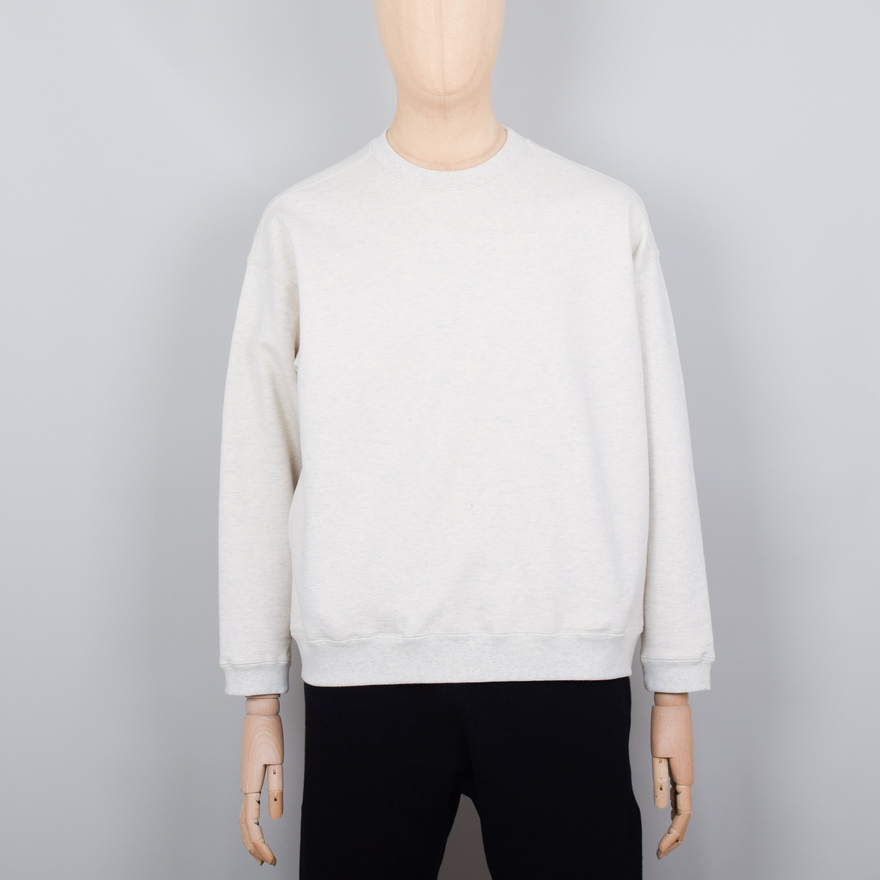 Snow Peak Recycled Cotton Sweat Crewneck - Oatmeal