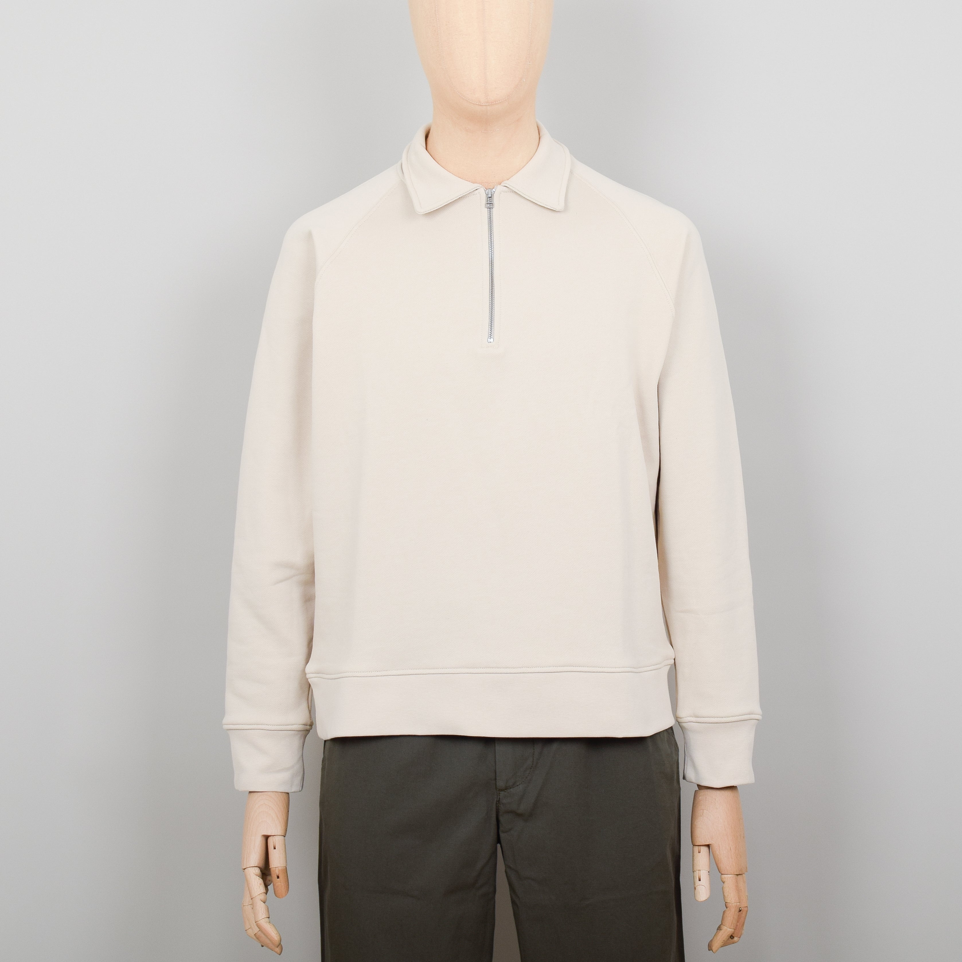 Norse Projects Kristian Half Zip - Oatmeal