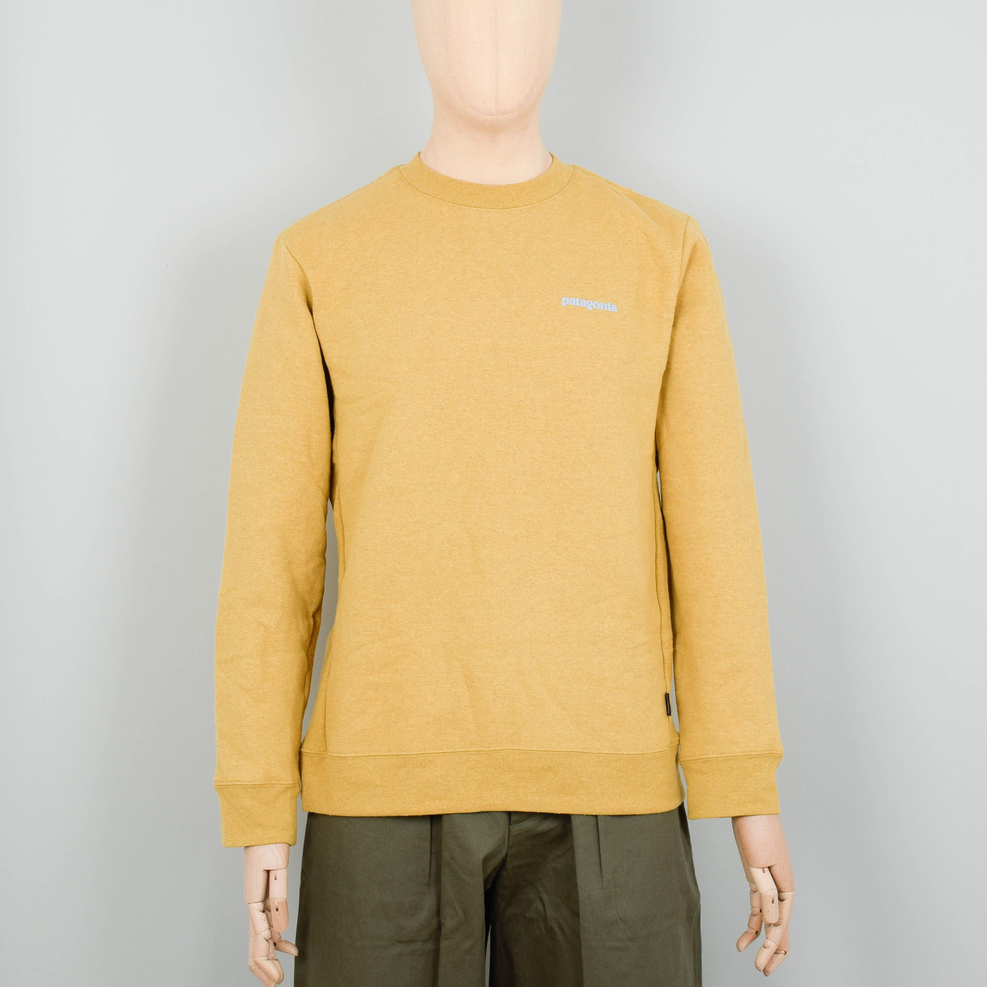 Patagonia Fitz Roy Icon Uprisal Crew Sweatshirt - Cabin Gold