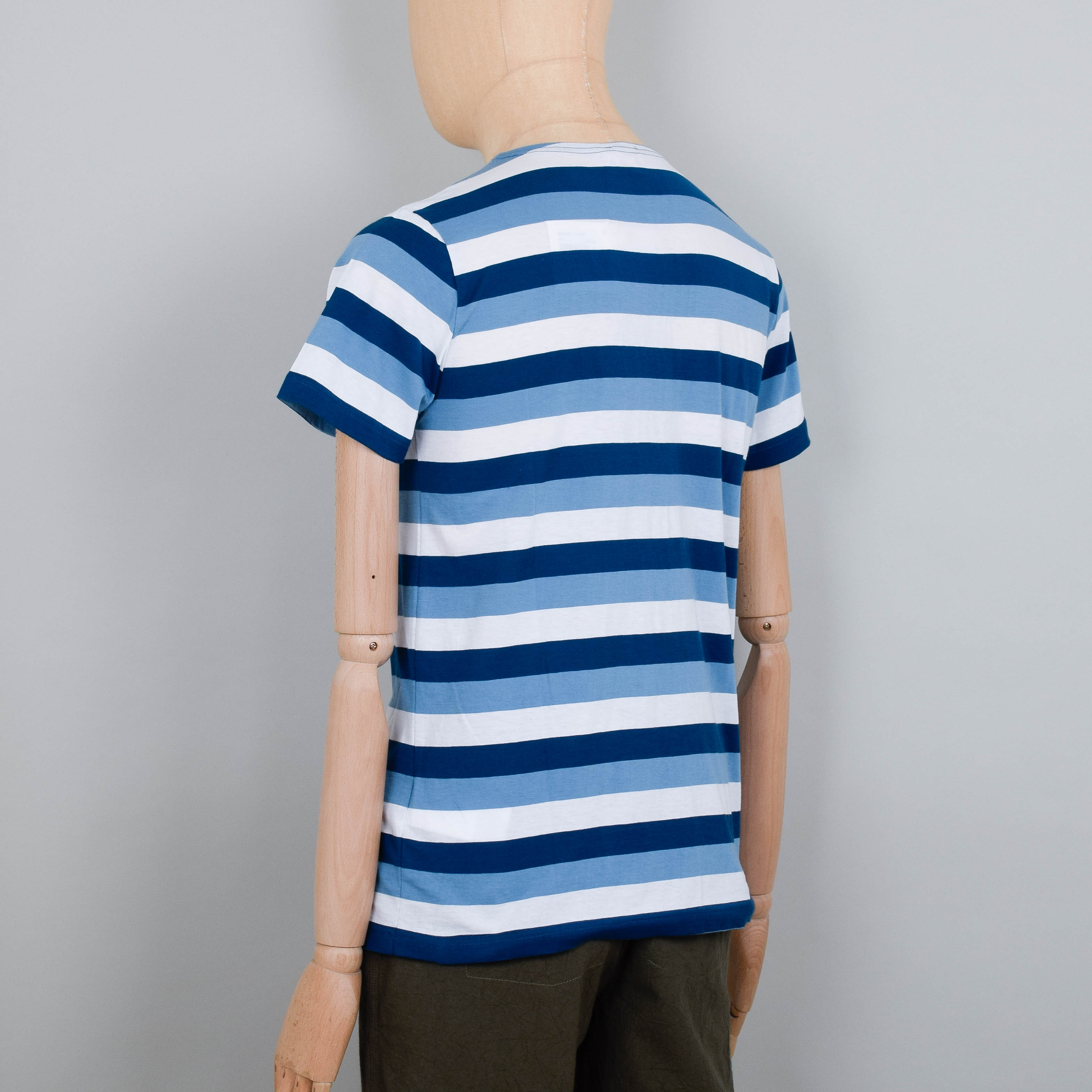 Armor Lux Short Sleeve Sailor T-Shirt - Blue Stripe