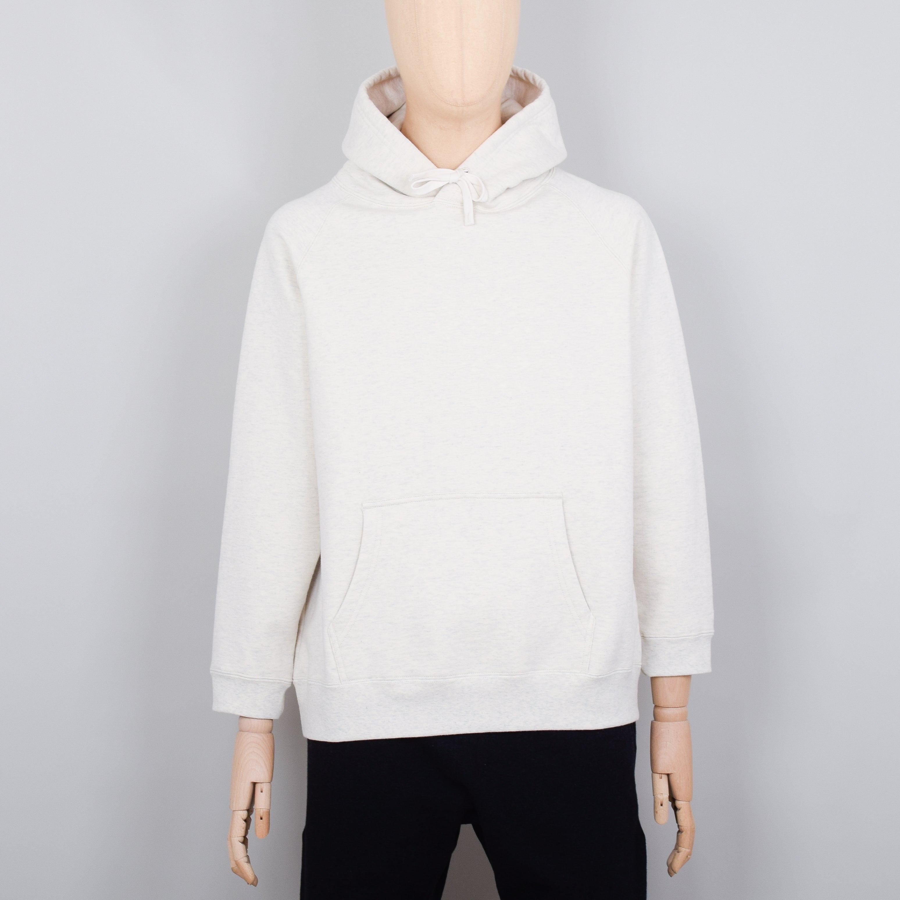 Snow Peak Recycled Cotton Pullover Hoodie - Oatmeal