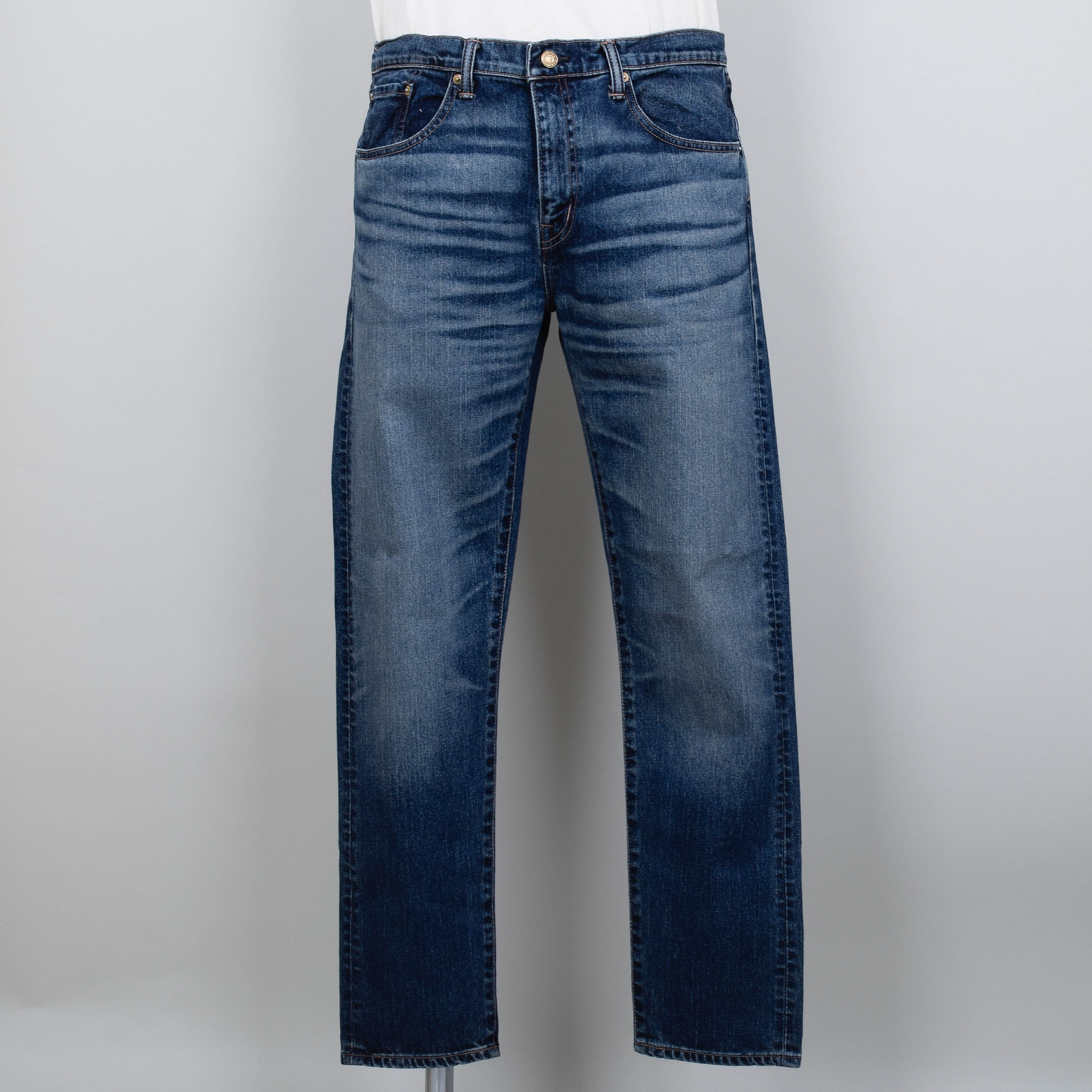 Edwin Slim Tapered - Blue Mid Dark Used