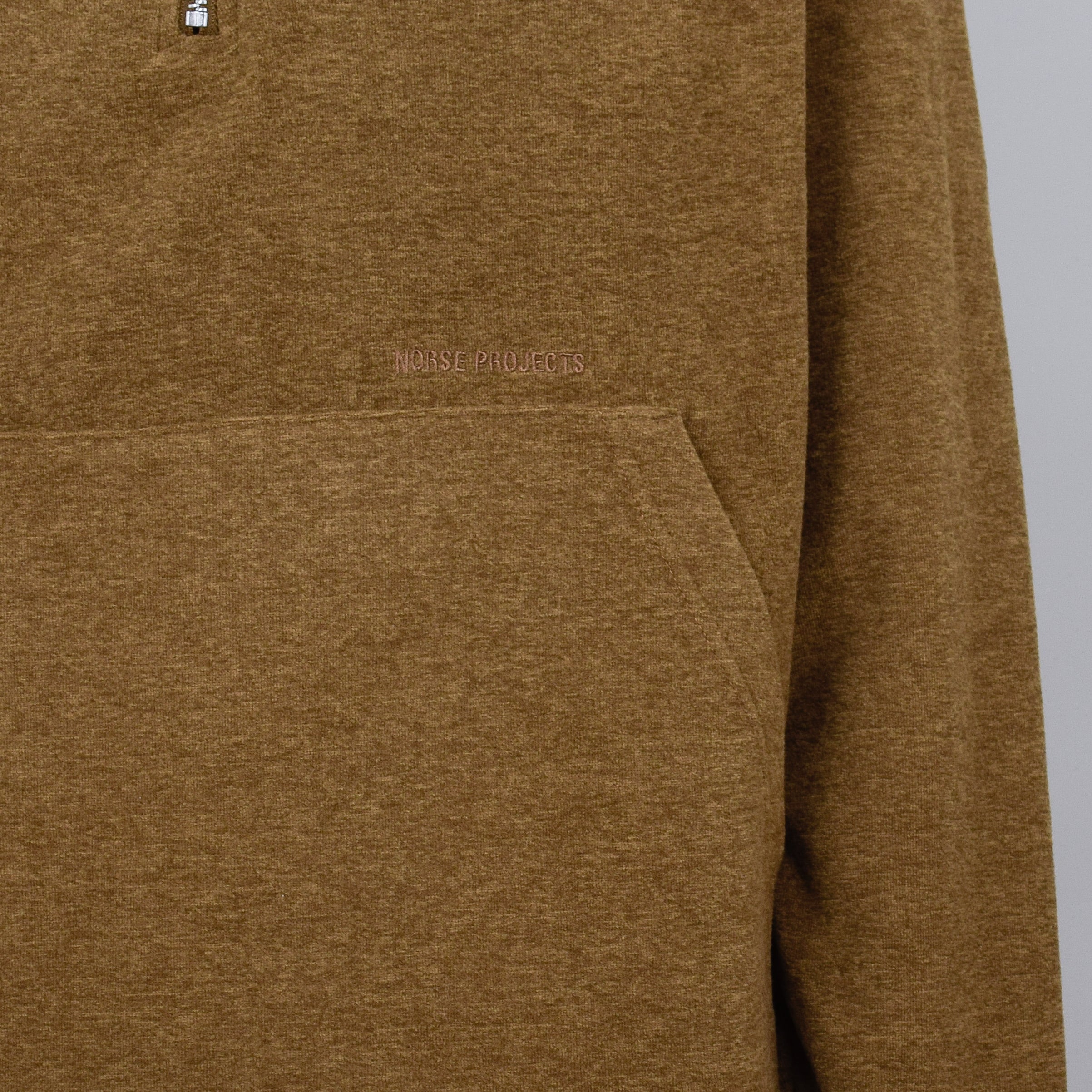 Norse Projects Frederik Fleece Half Zip - Duffle