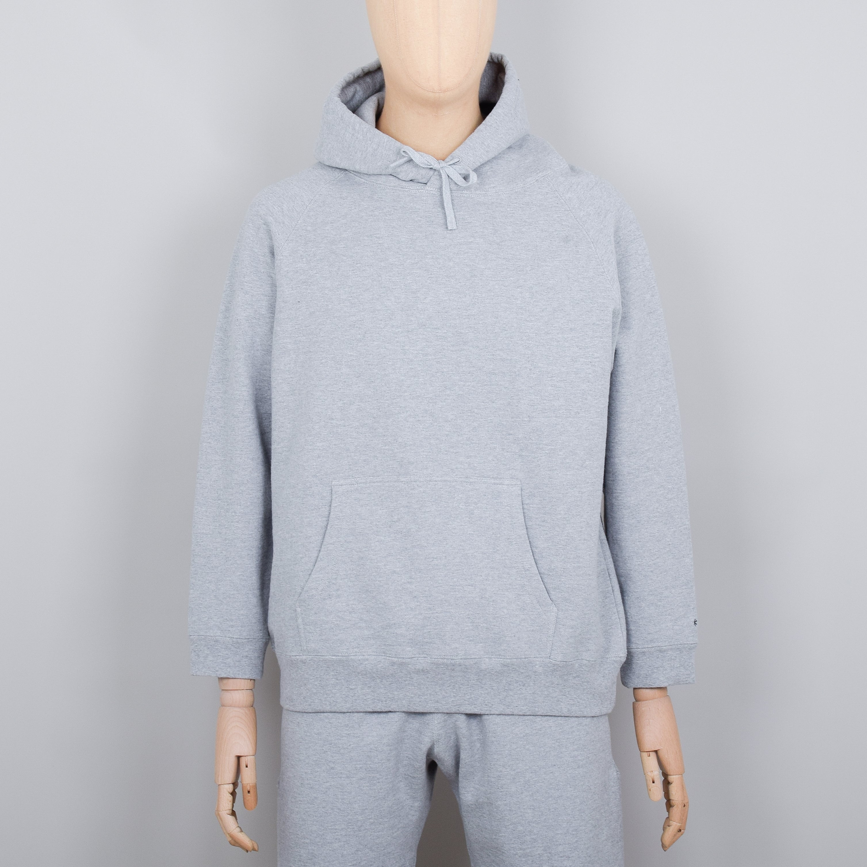 Snow Peak Recycled Cotton Pullover Hoodie - Grey