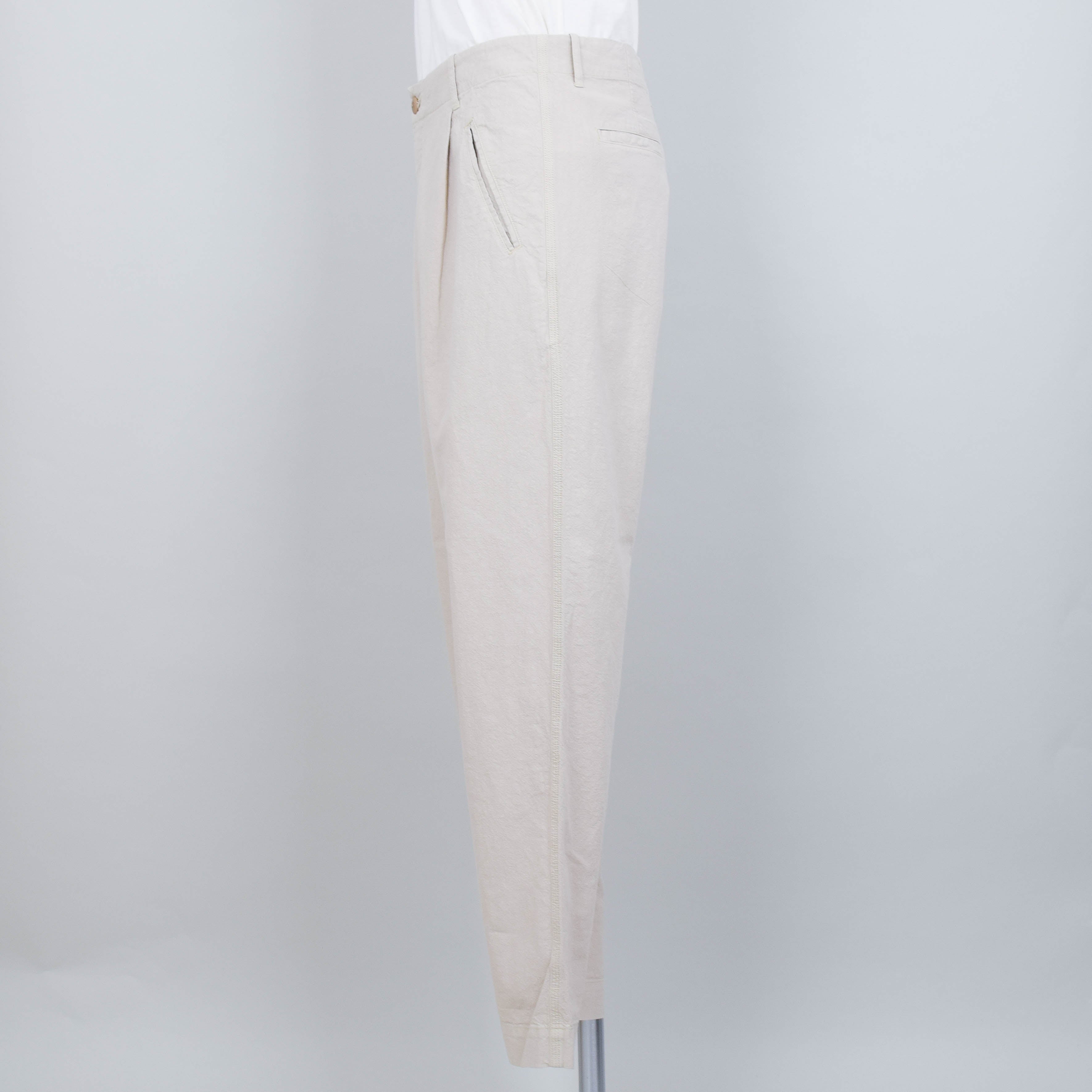 Folk Assembly Pant - Stone Linen