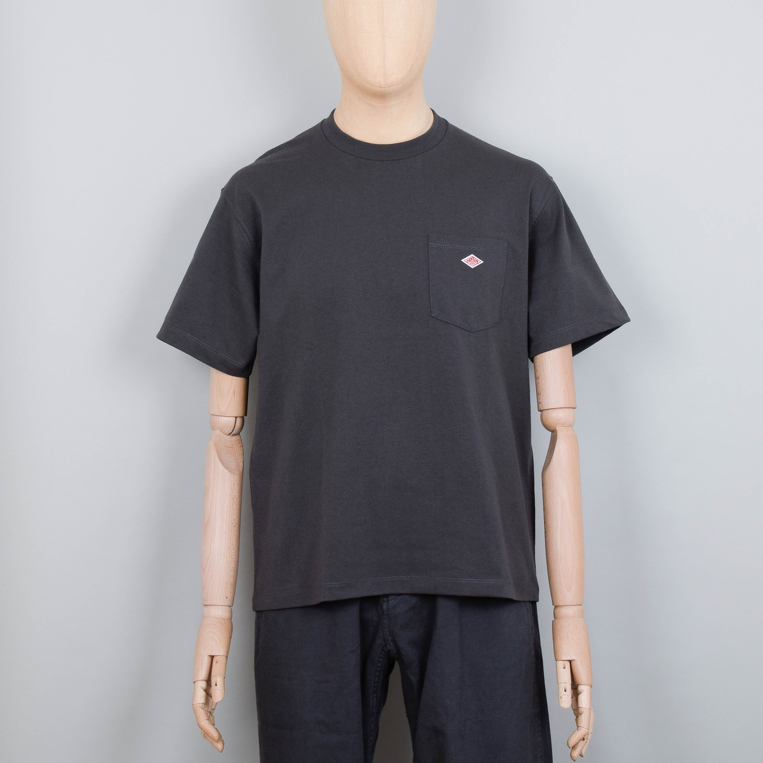 Danton Pocket T-Shirt - Coal Grey