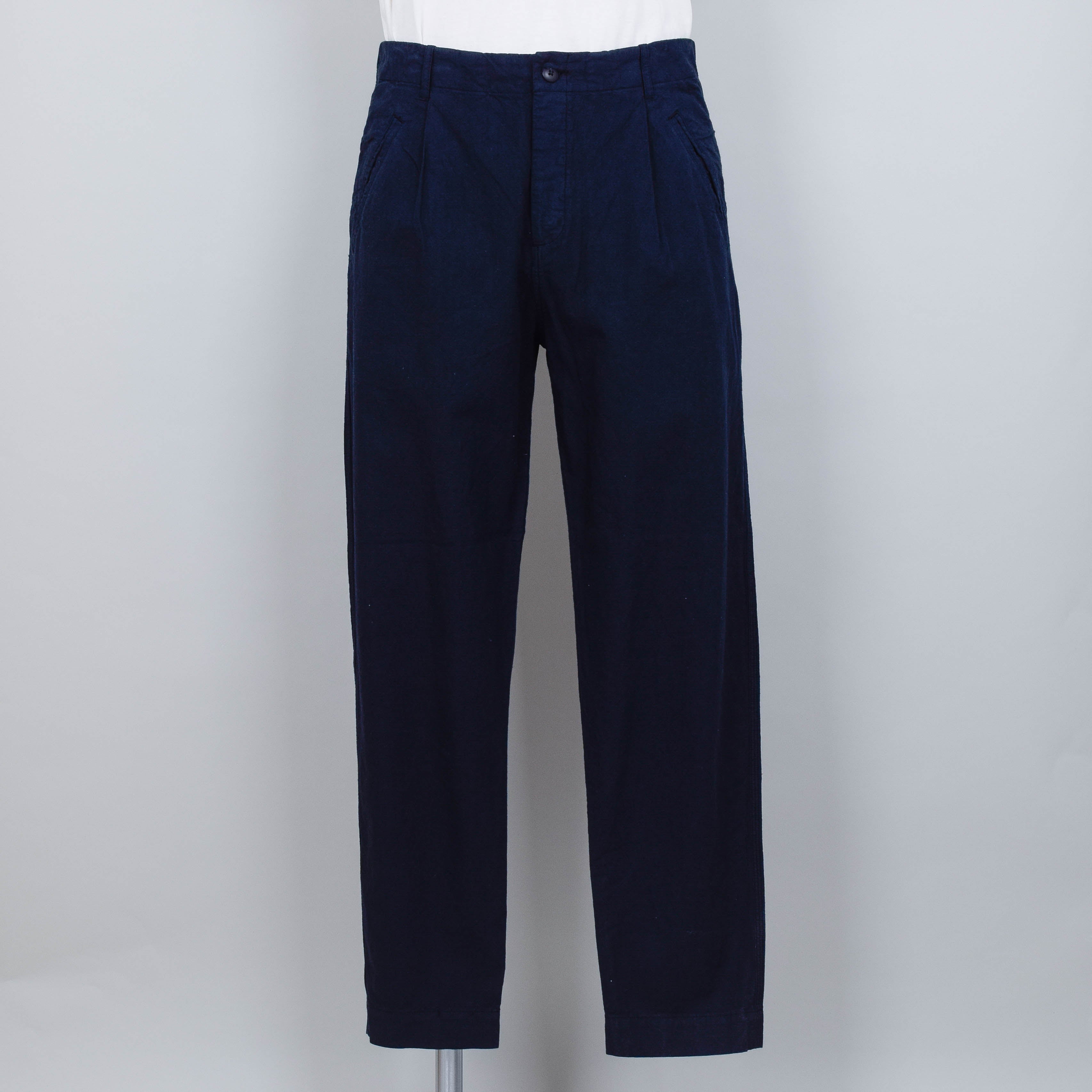 Folk Assembly Pant - Soft Navy Linen