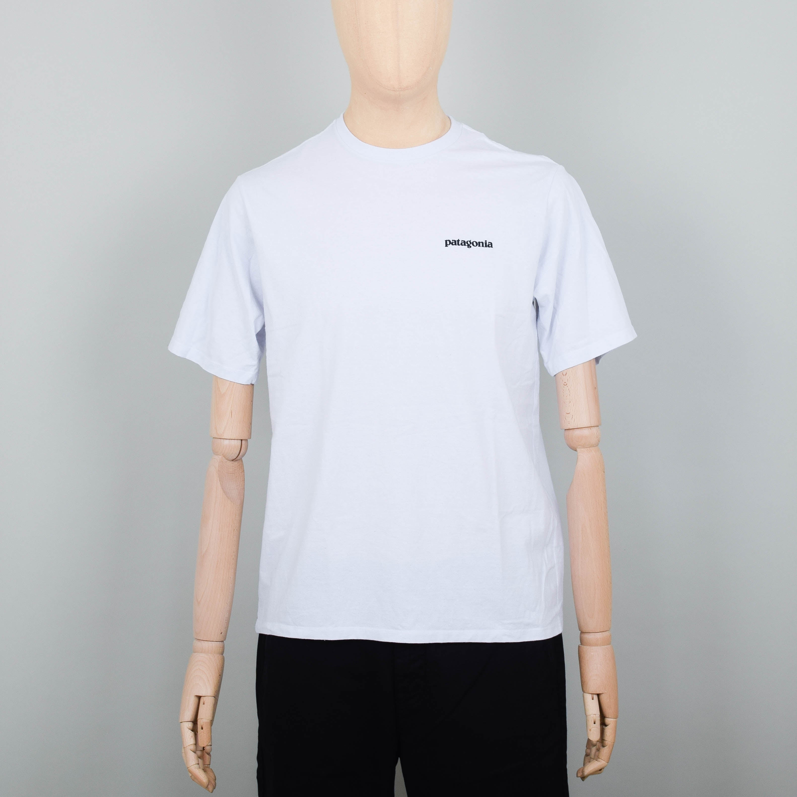 Patagonia P-6 Logo Responsibili Tee - White