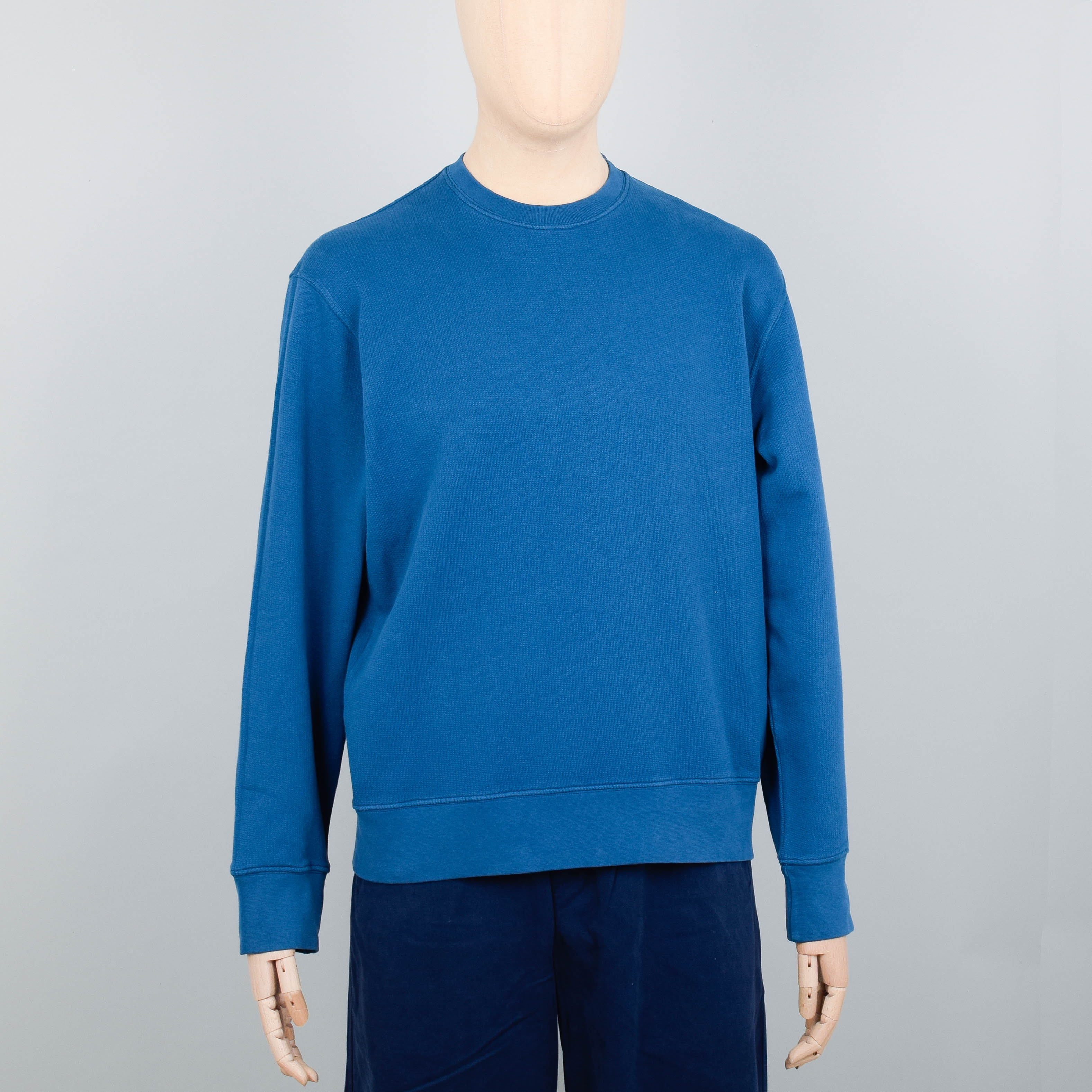 Folk Boxy Sweat - Dark Cyan