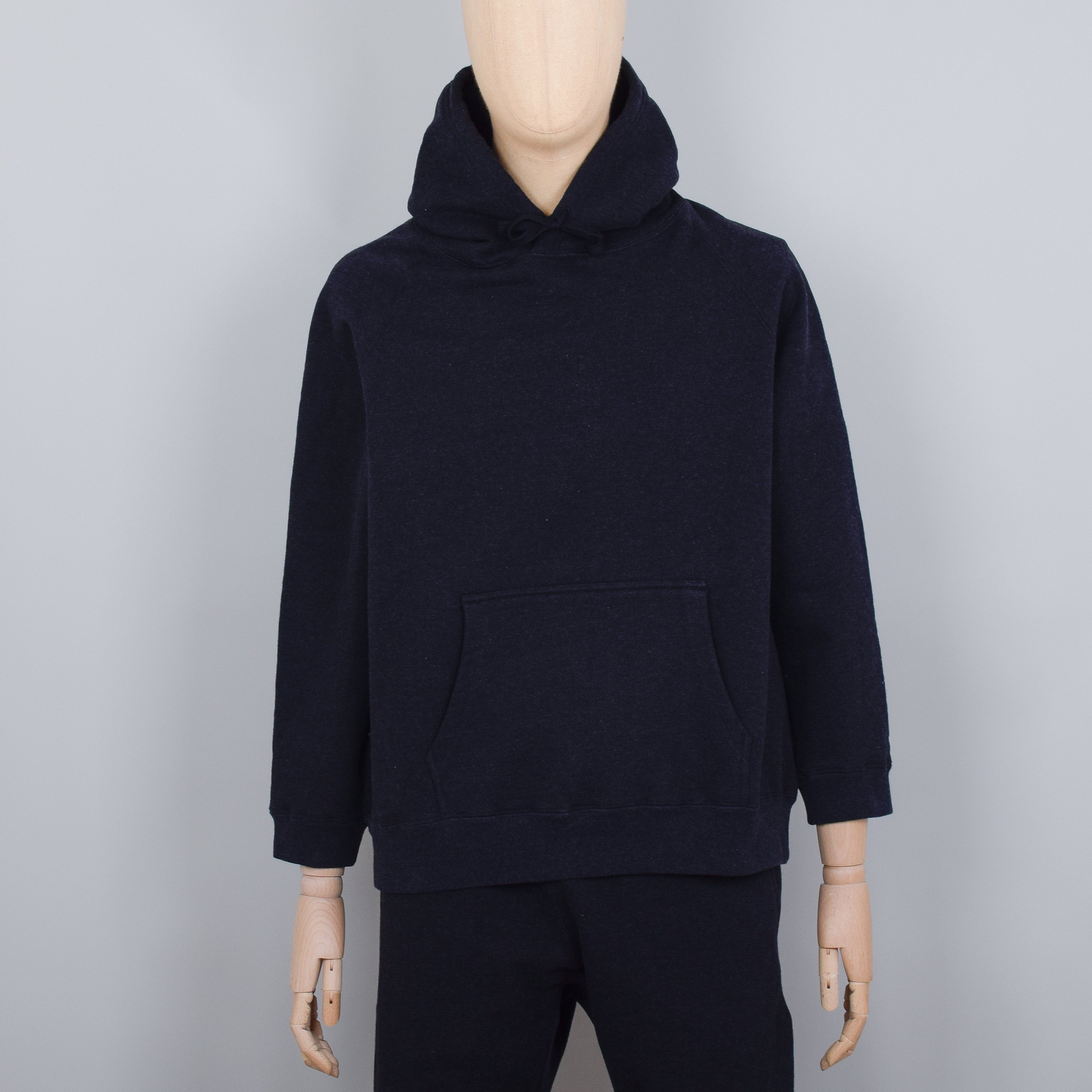 Snow Peak Recycled Cotton Pullover Hoodie - Black