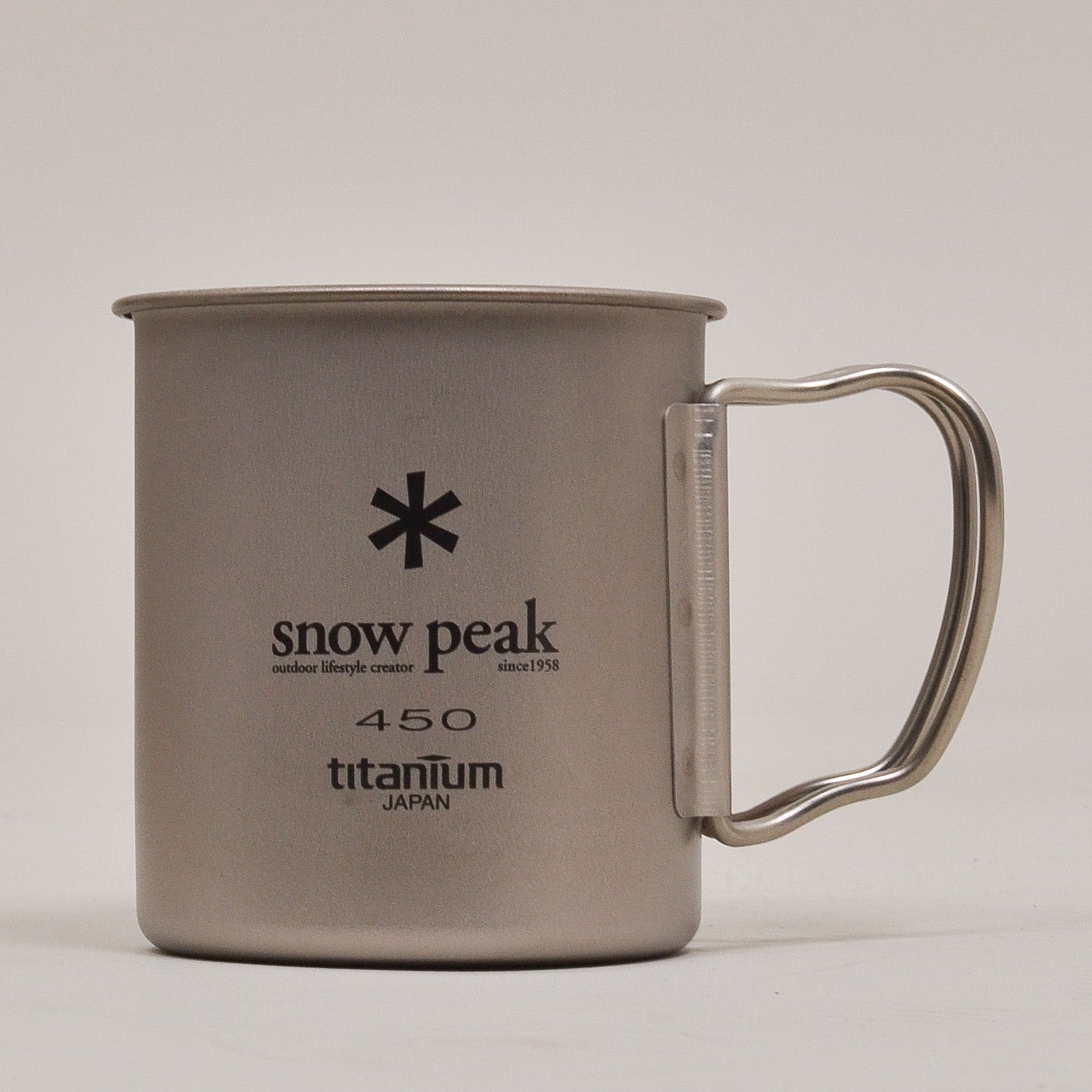 Snow Peak Titanium Single Cup 450