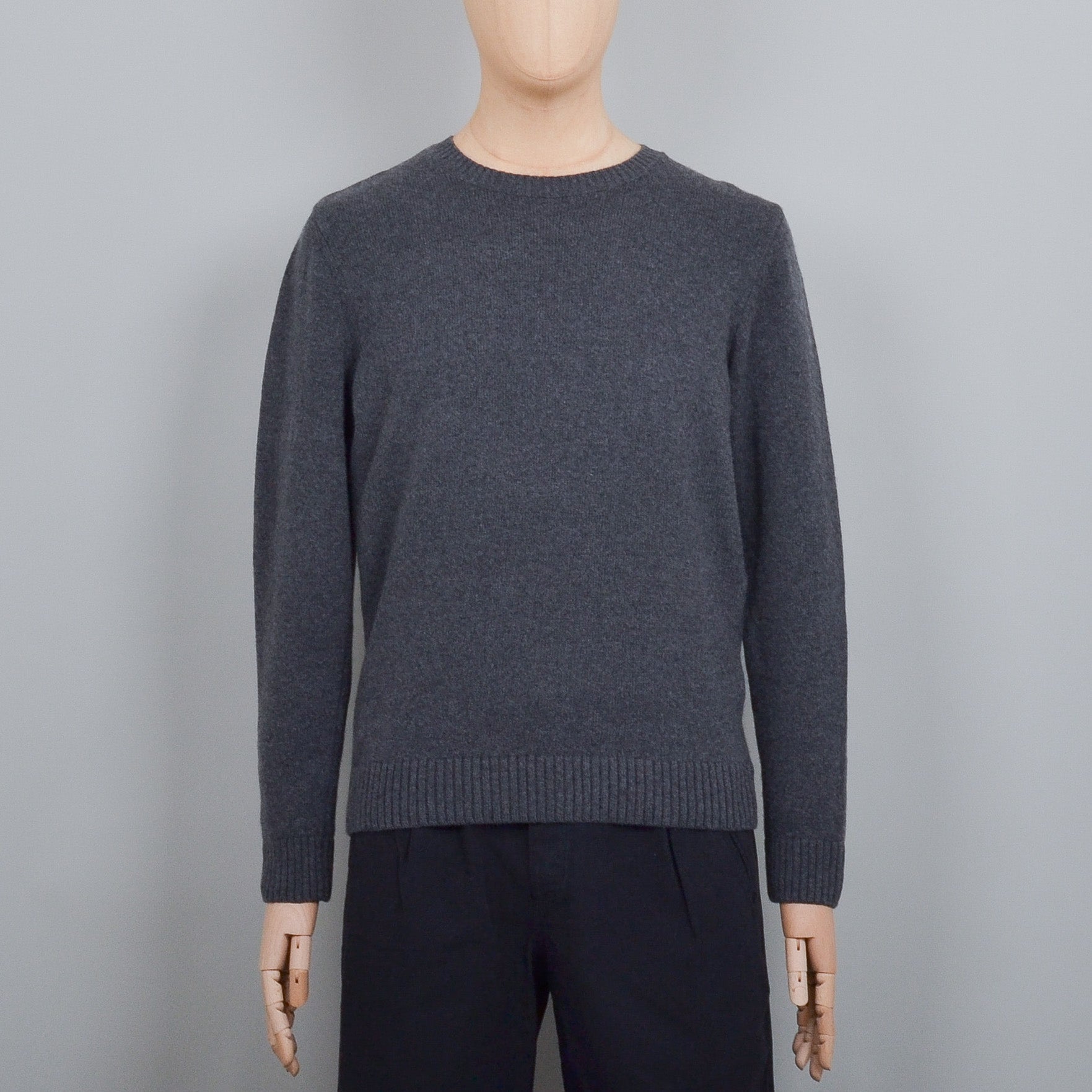 Colorful Standard Classic Merino Wool Crew - Lava Grey