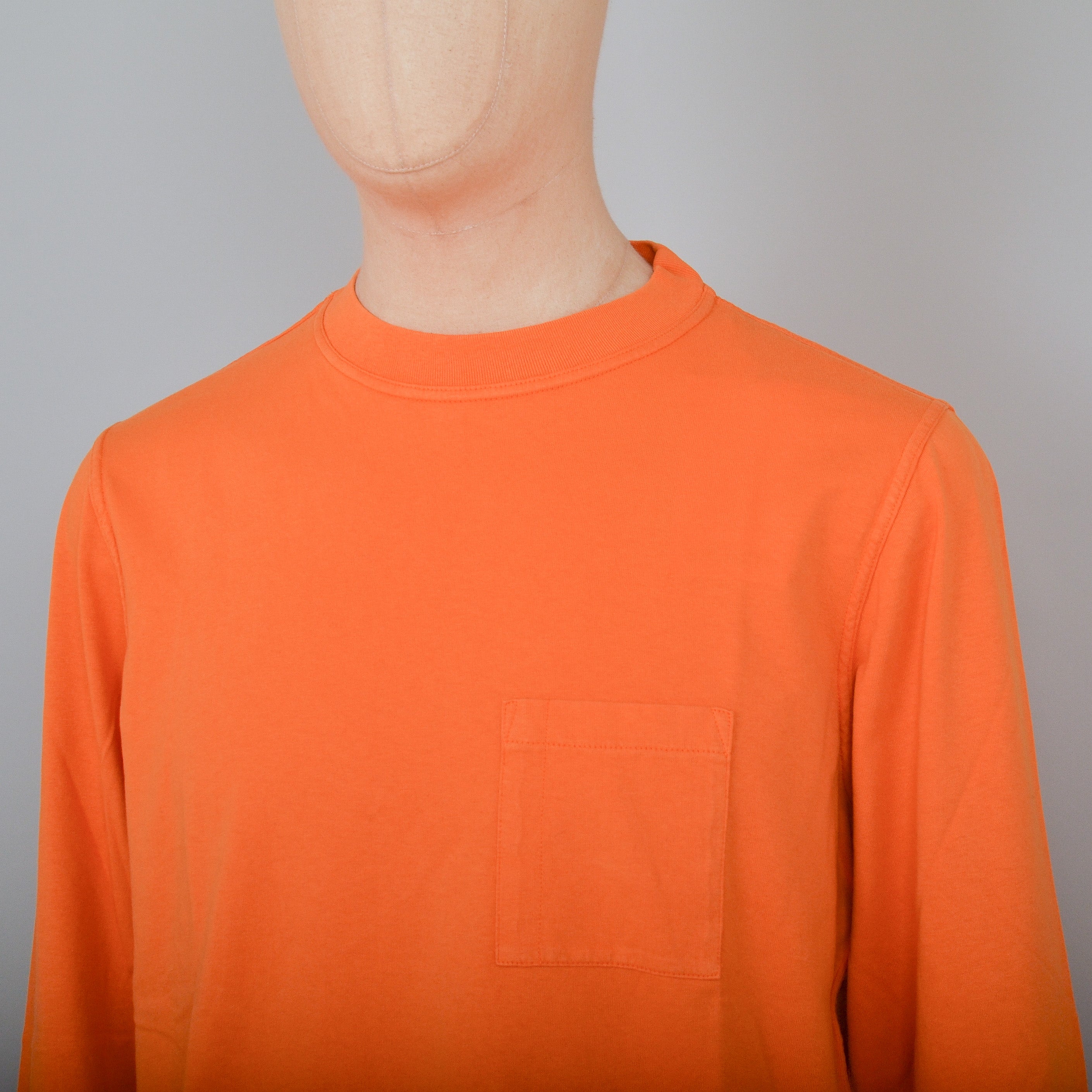 Albam Workwear LS T-Shirt - Bright Orange