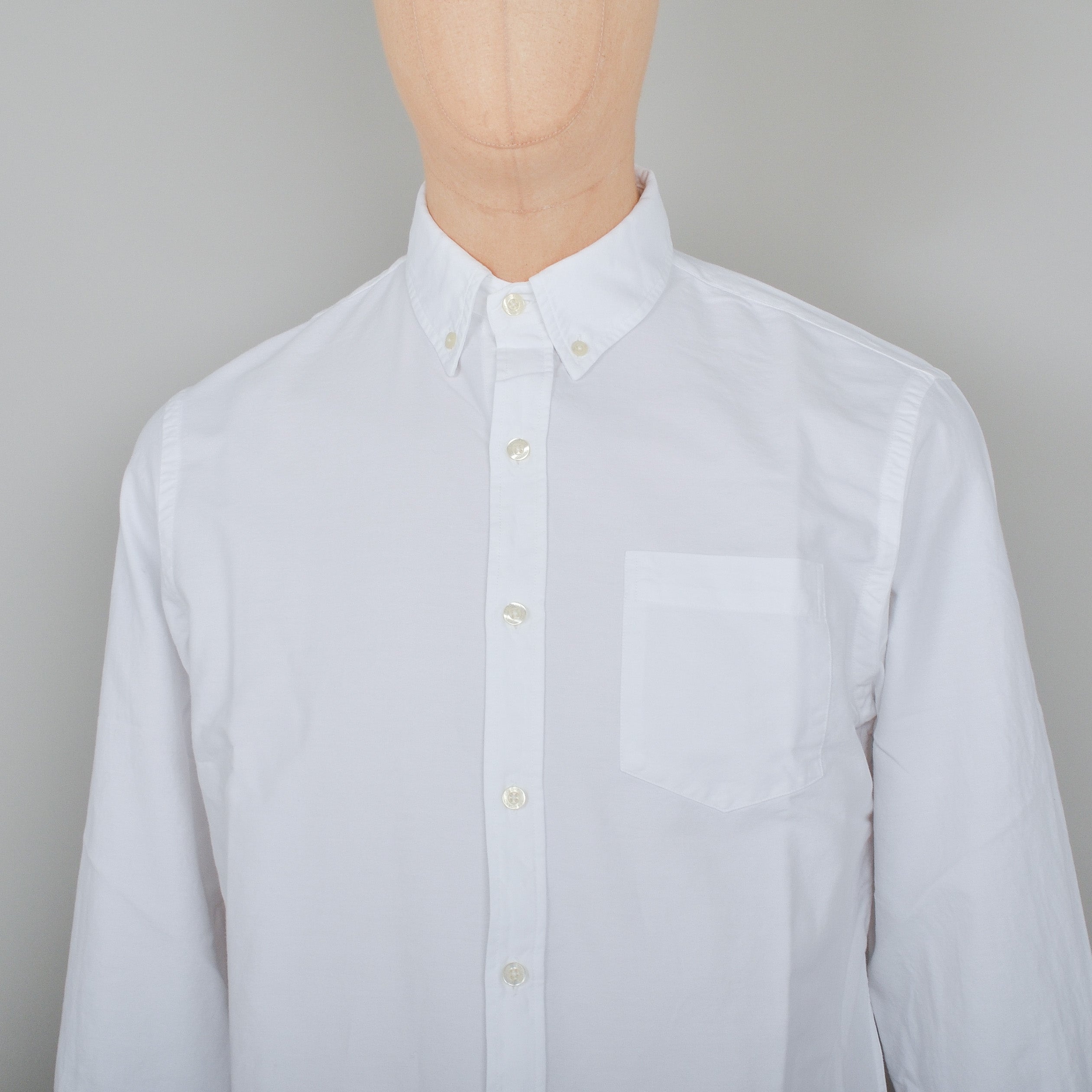 Colorful Standard Button Down Shirt - Optical White