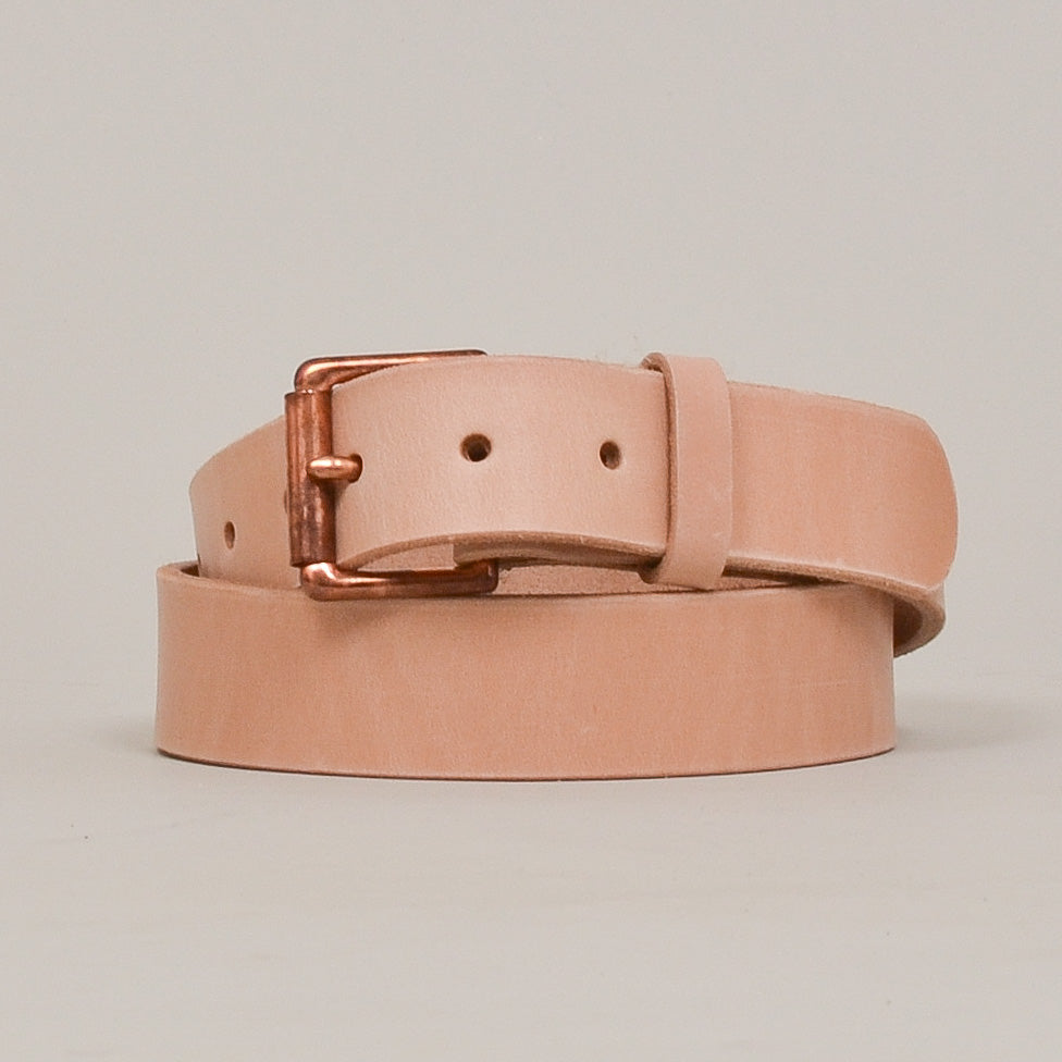 Barnes & Moore Roller Belt - Natural/Copper