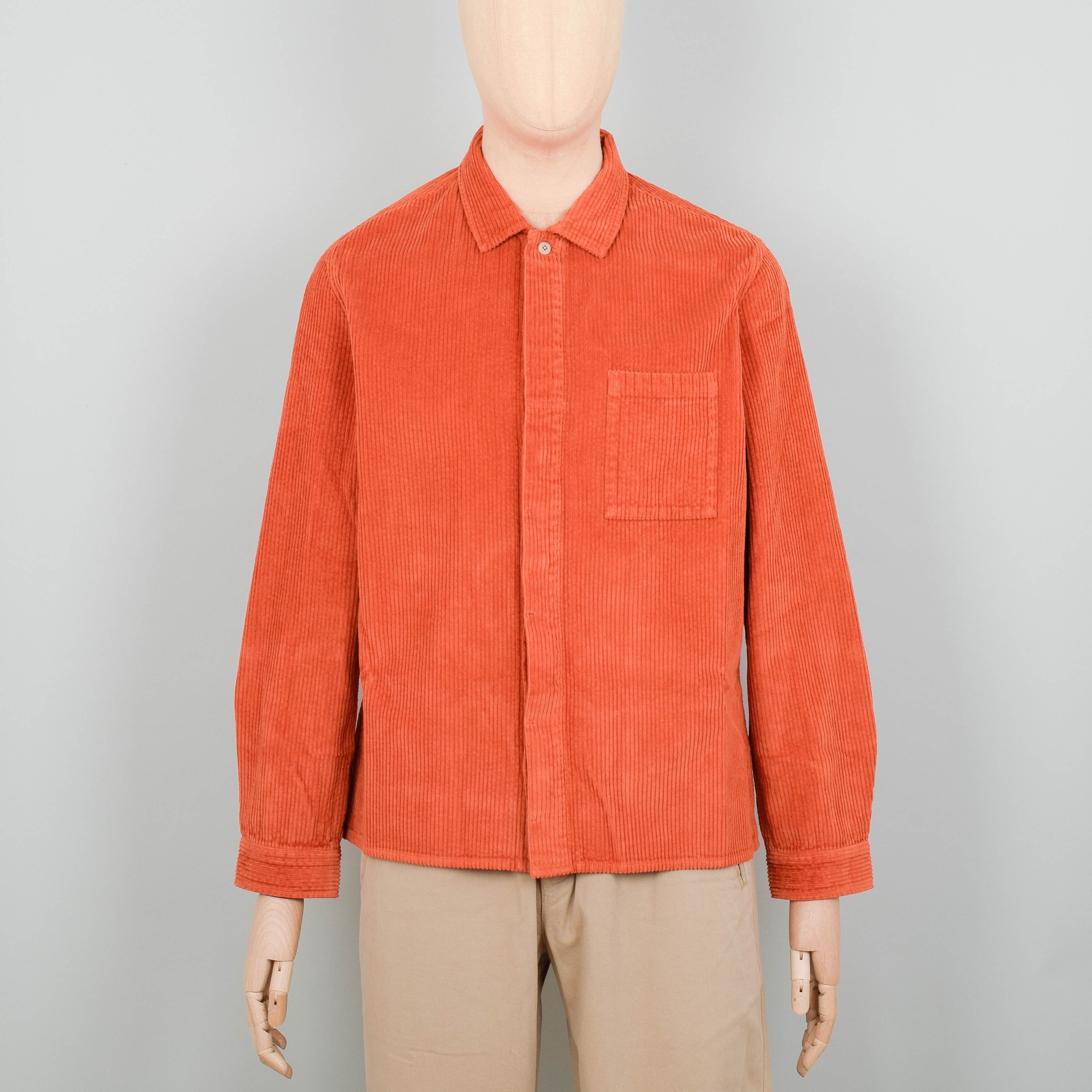 Folk Patch Shirt Heavy Cord - Copper