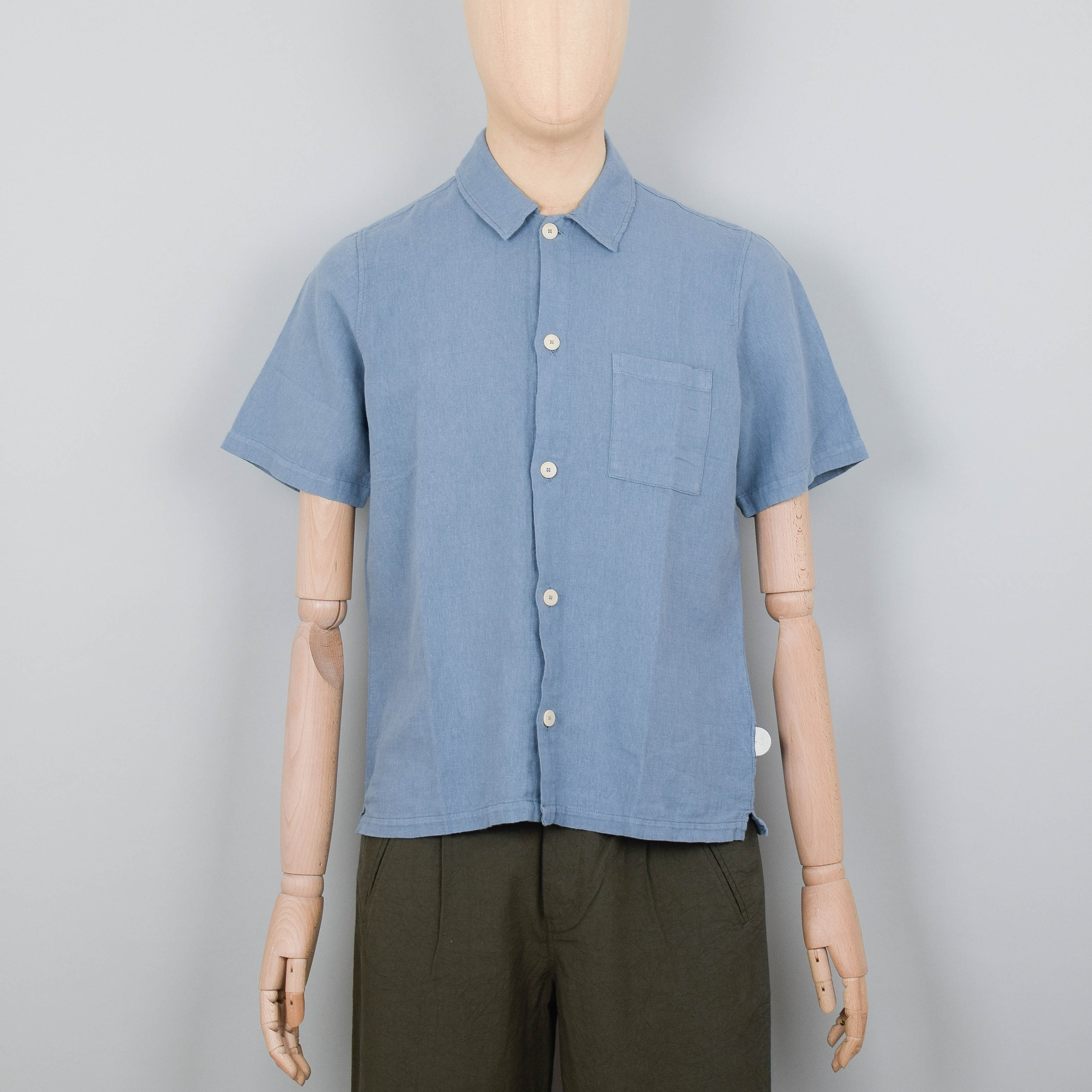 Folk Seoul Shirt SS - Woad