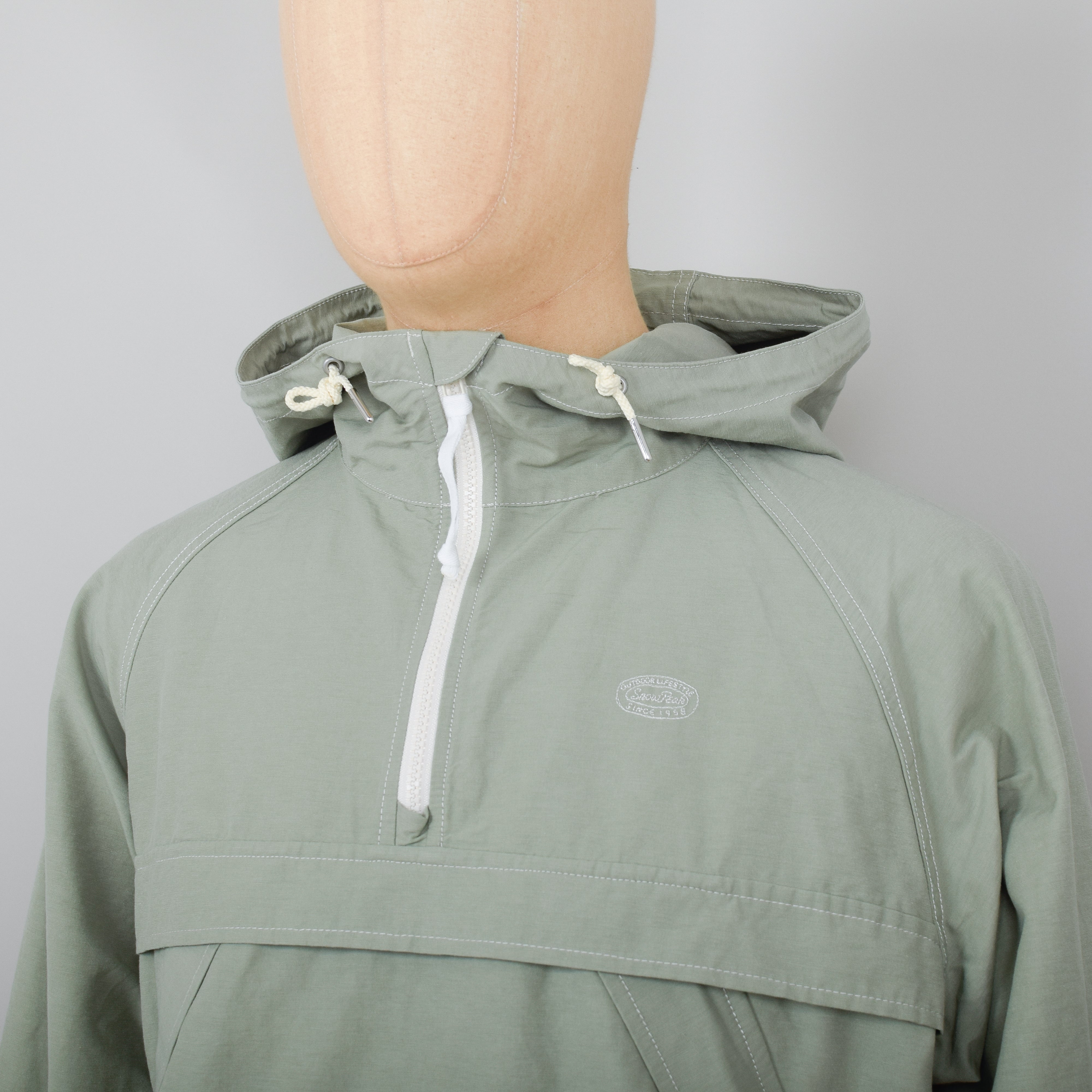 Snow Peak Light Mountain Cloth Parka - Sage