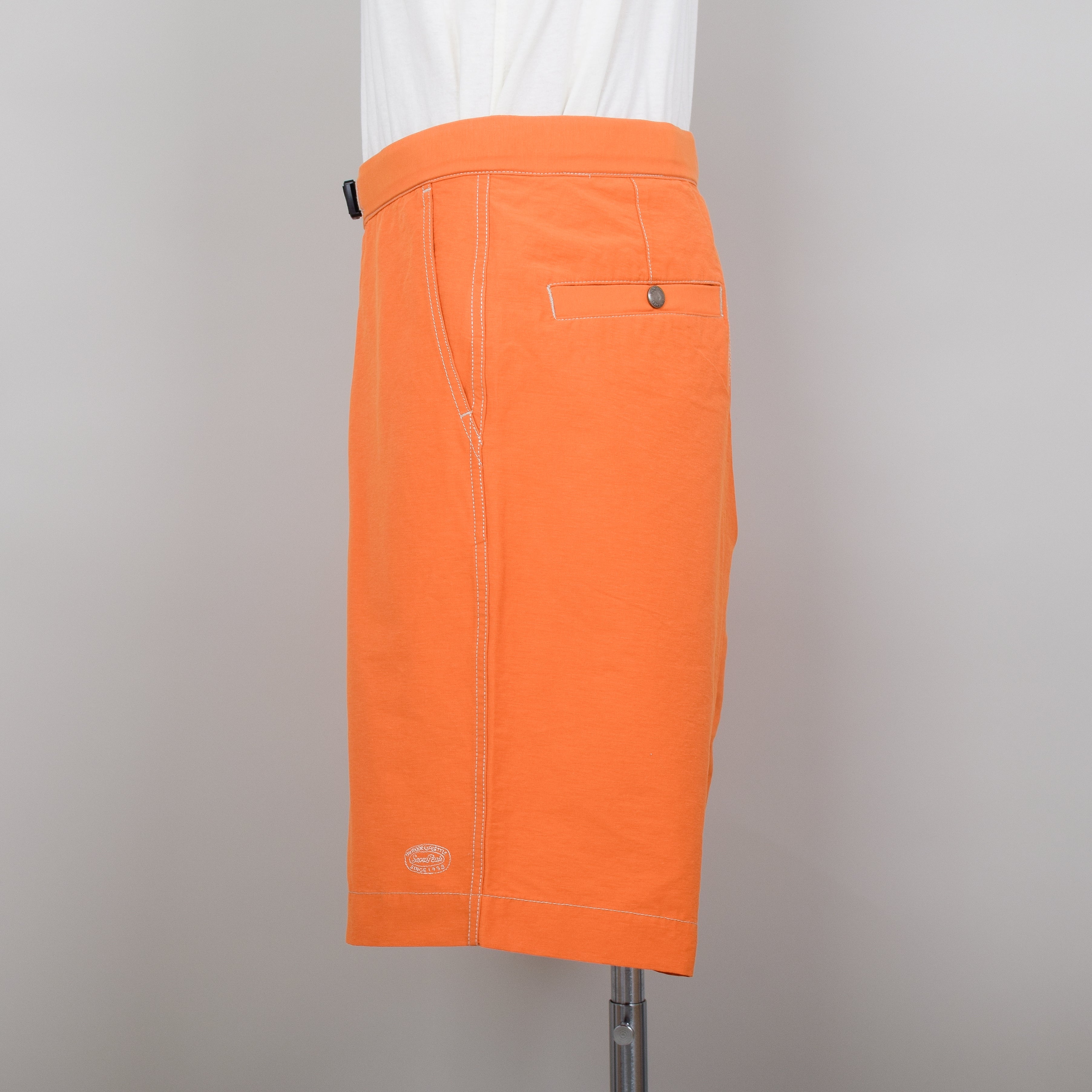 Snow Peak Light Mountain Cloth Shorts - Orange