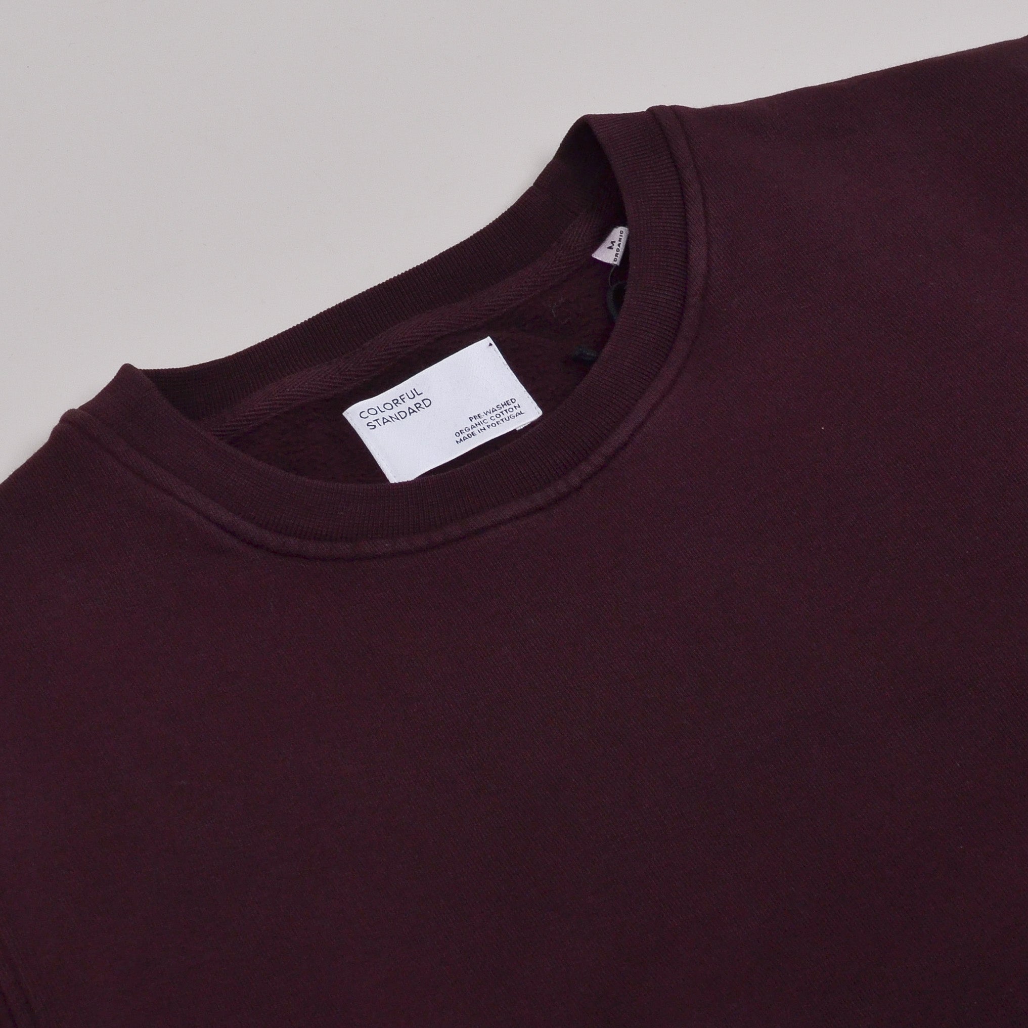 Colorful Standard Classic Organic Crew - Oxblood Red