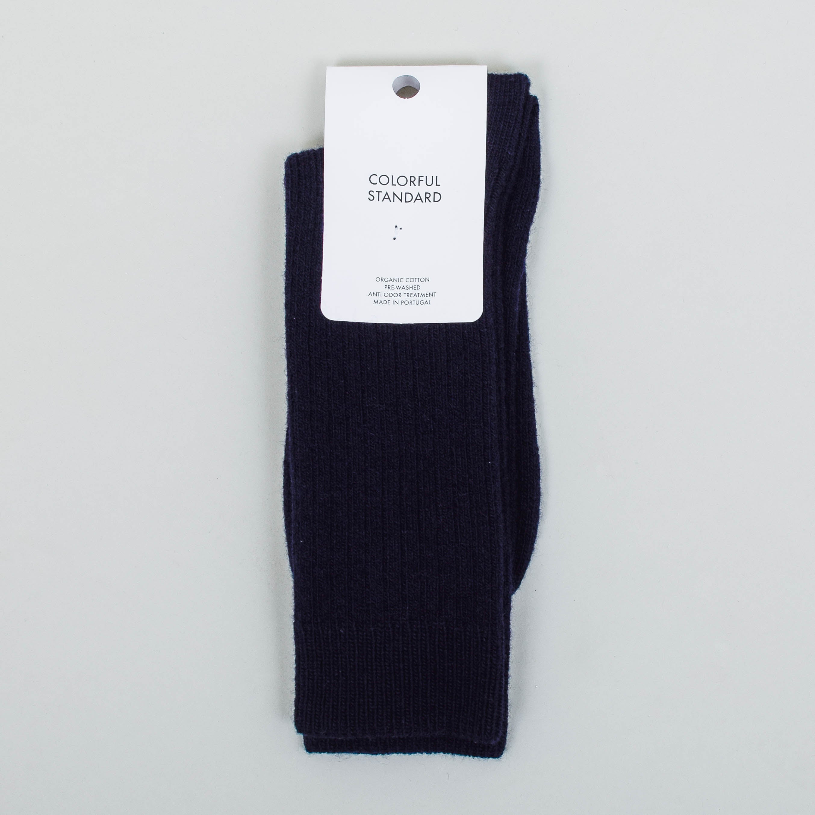 Colorful Standard Merino Wool Blend Sock - Navy Blue