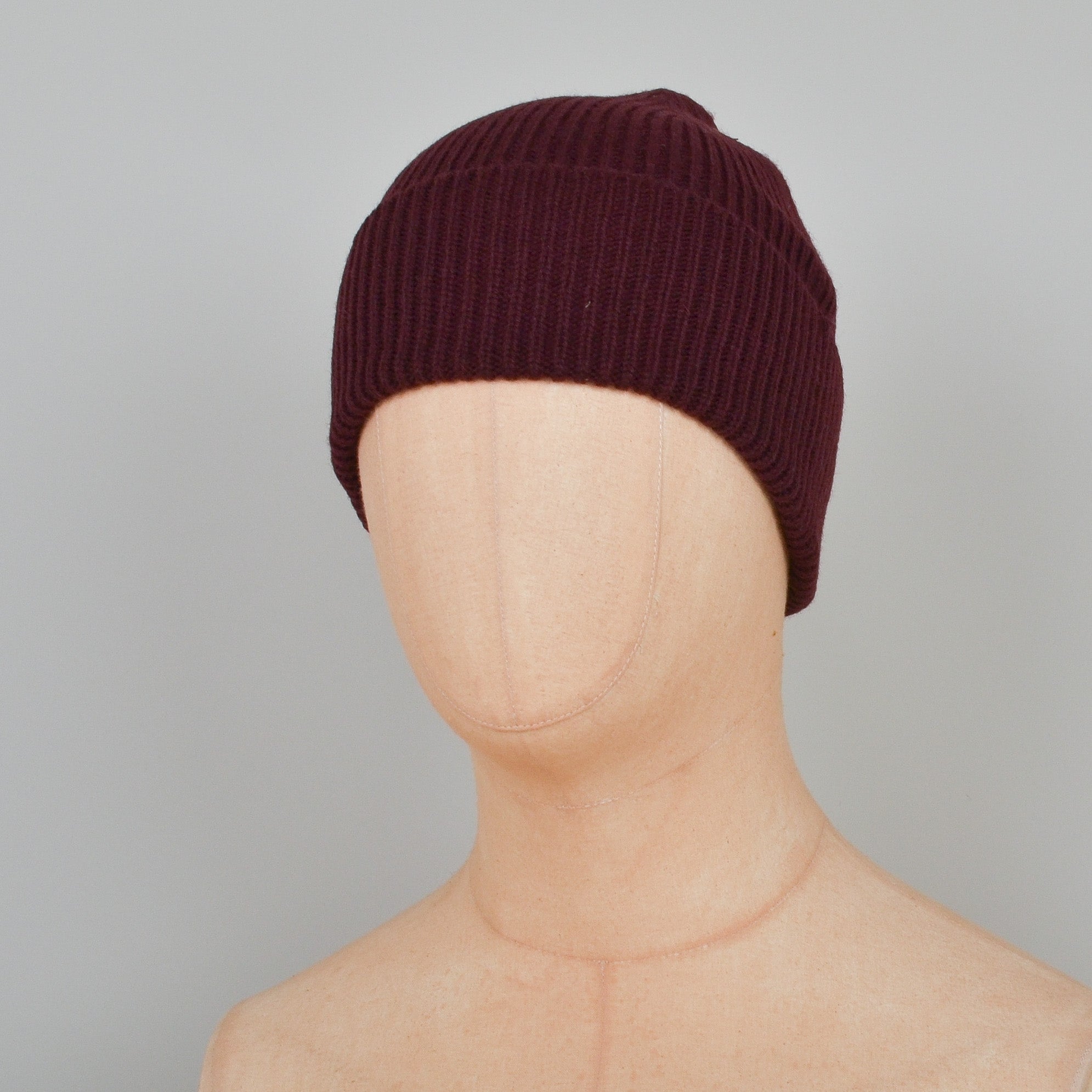 Colorful Standard Merino Wool Beanie - Oxblood Red