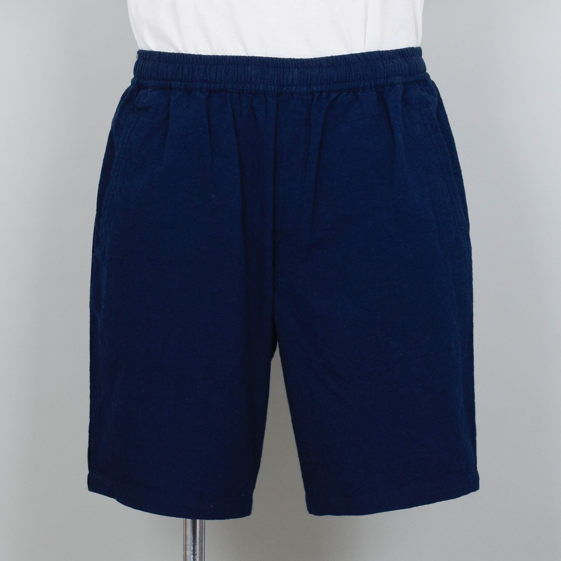 Folk Assembly Shorts - Navy Crinkle