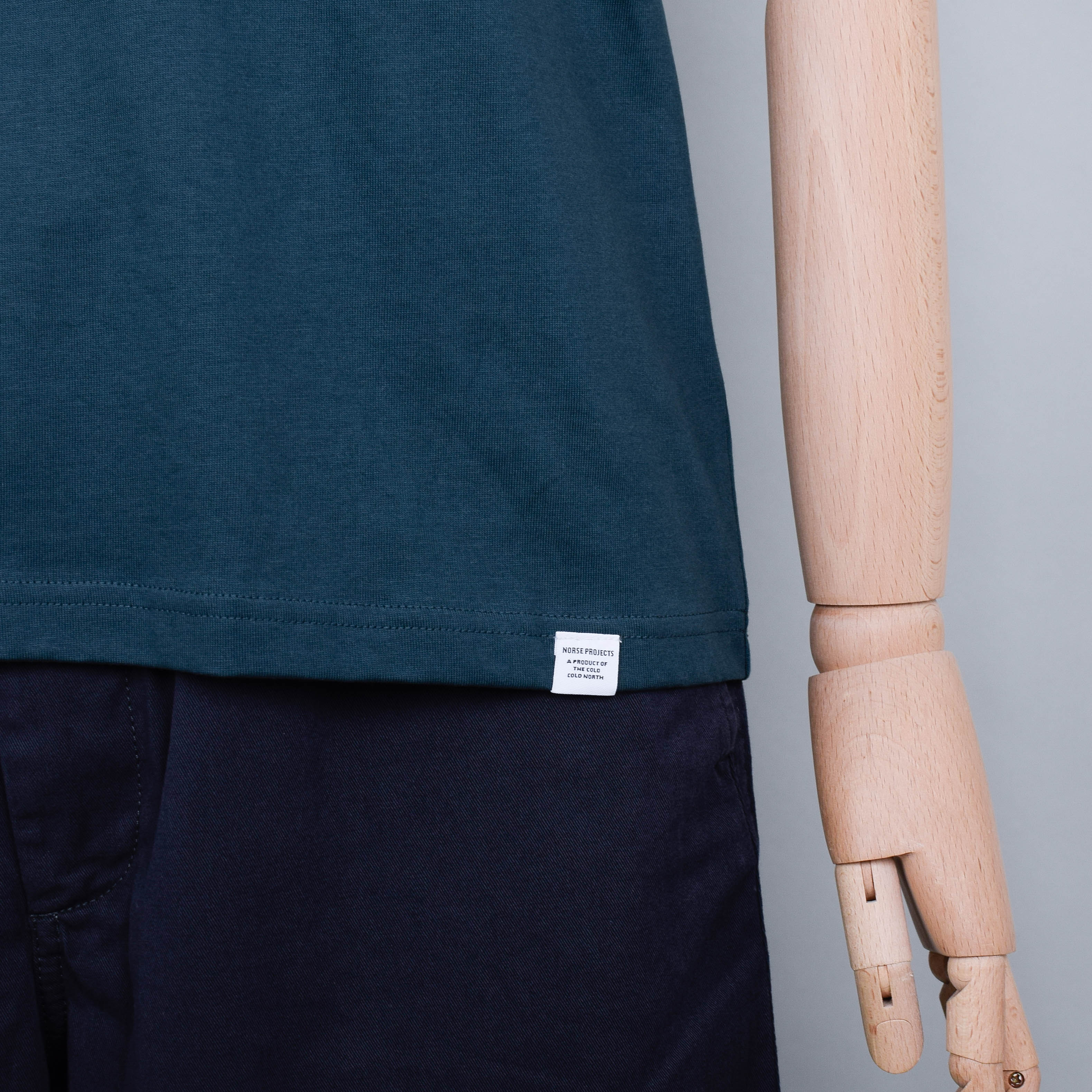 Norse Projects Johannes Standard Pocket SS T-Shirt - Varsity Green