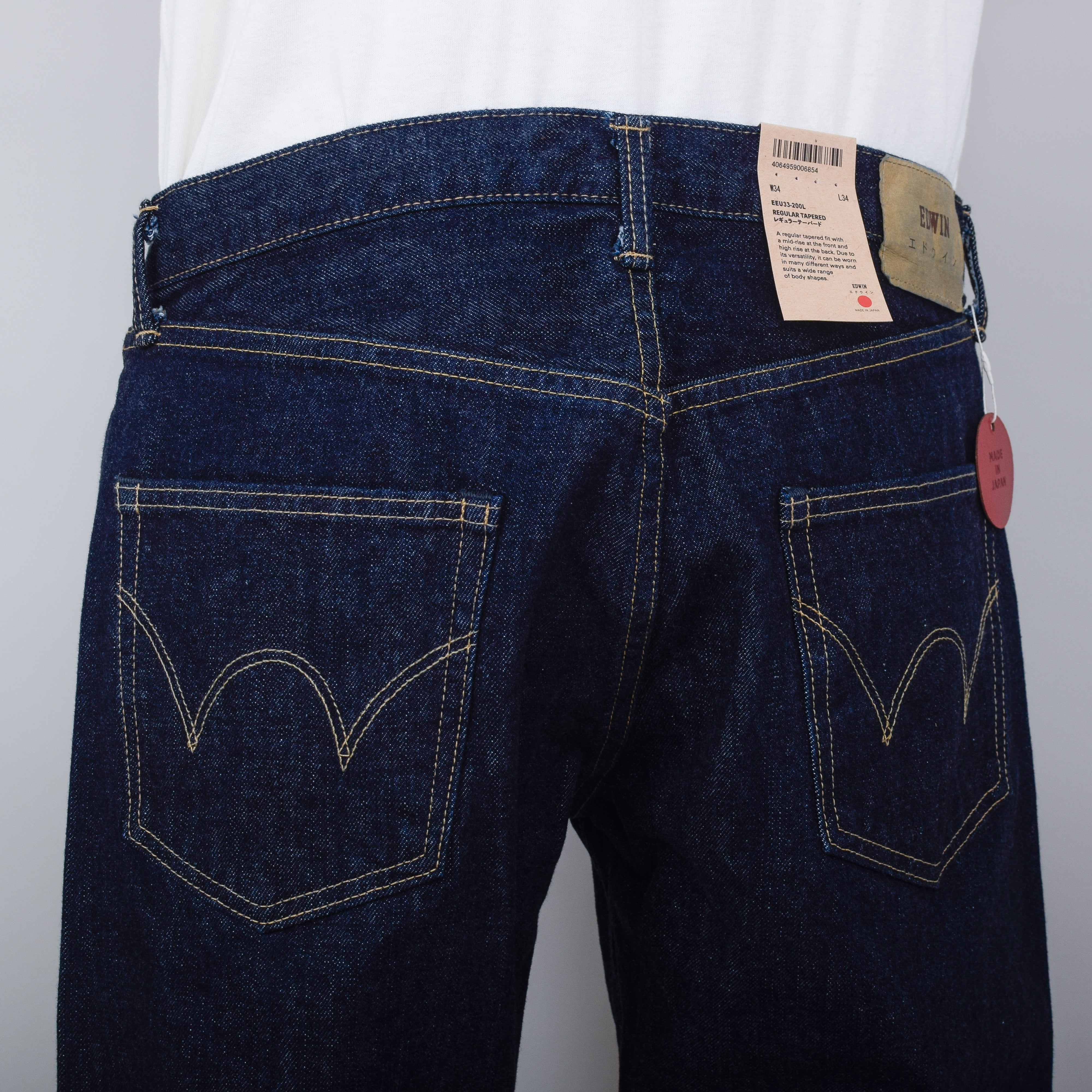 Edwin Regular Tapered - Blue Rinsed (Selvage)