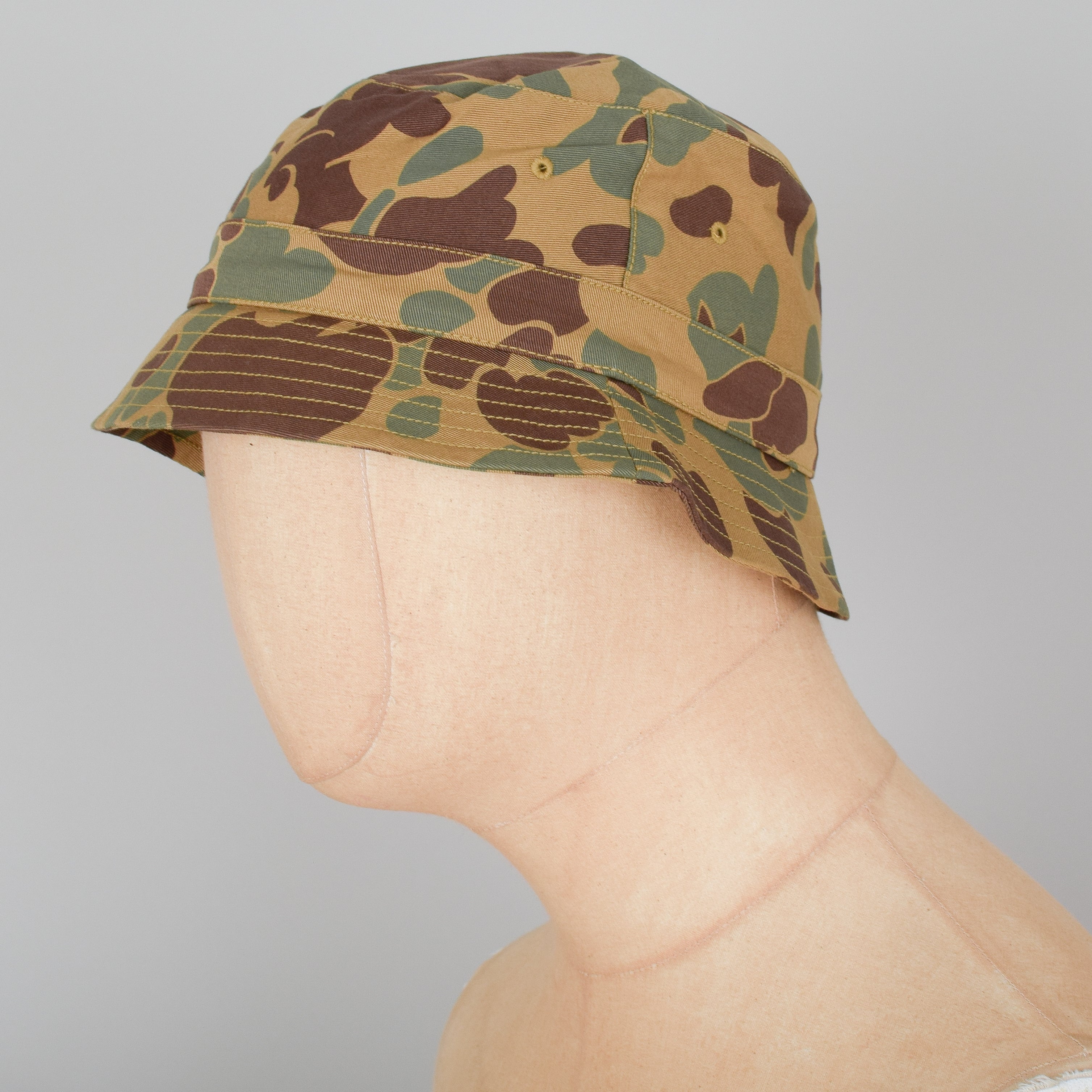 Universal Works Bucket Hat Camo - Sand