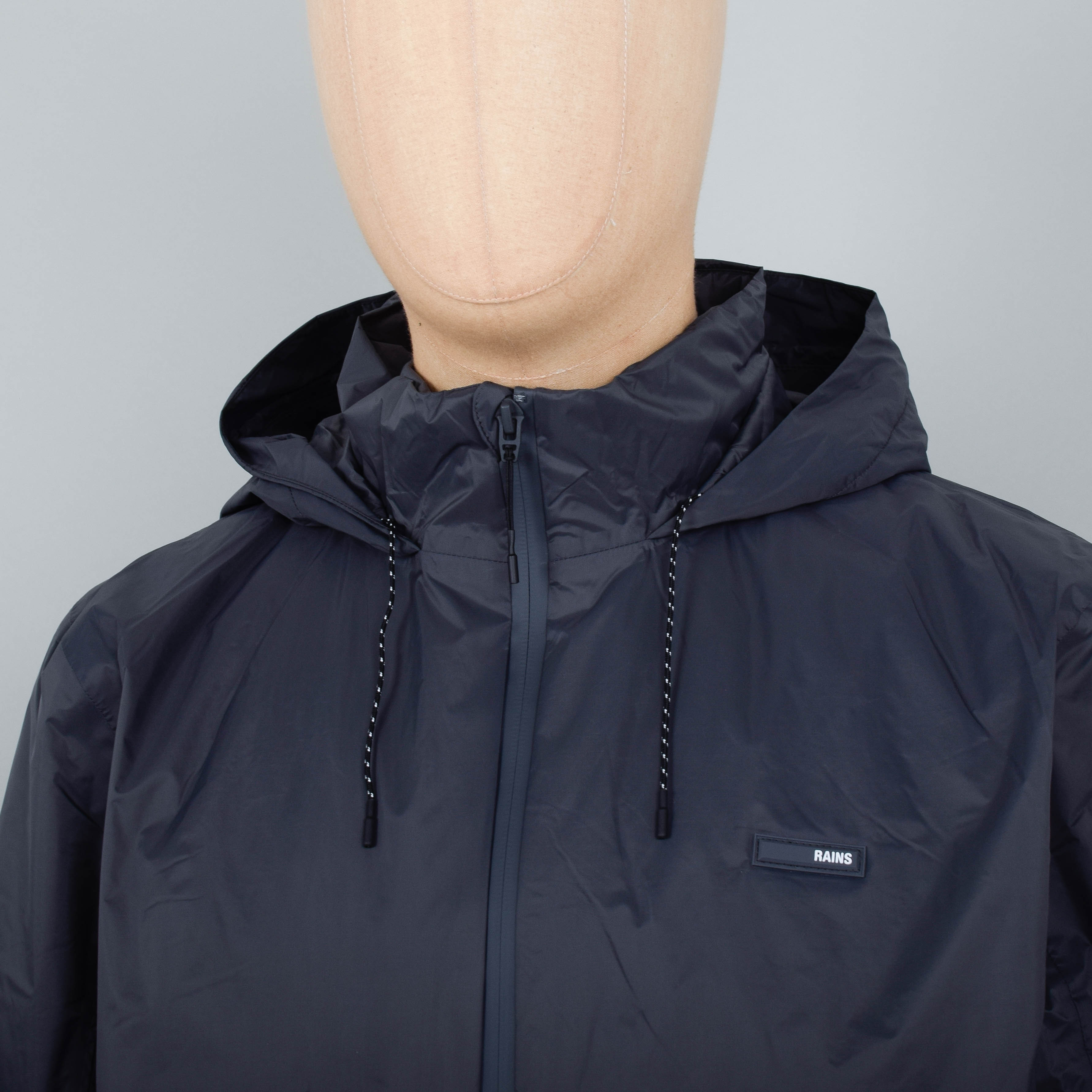 Rains Padded Nylon Jacket - Slate