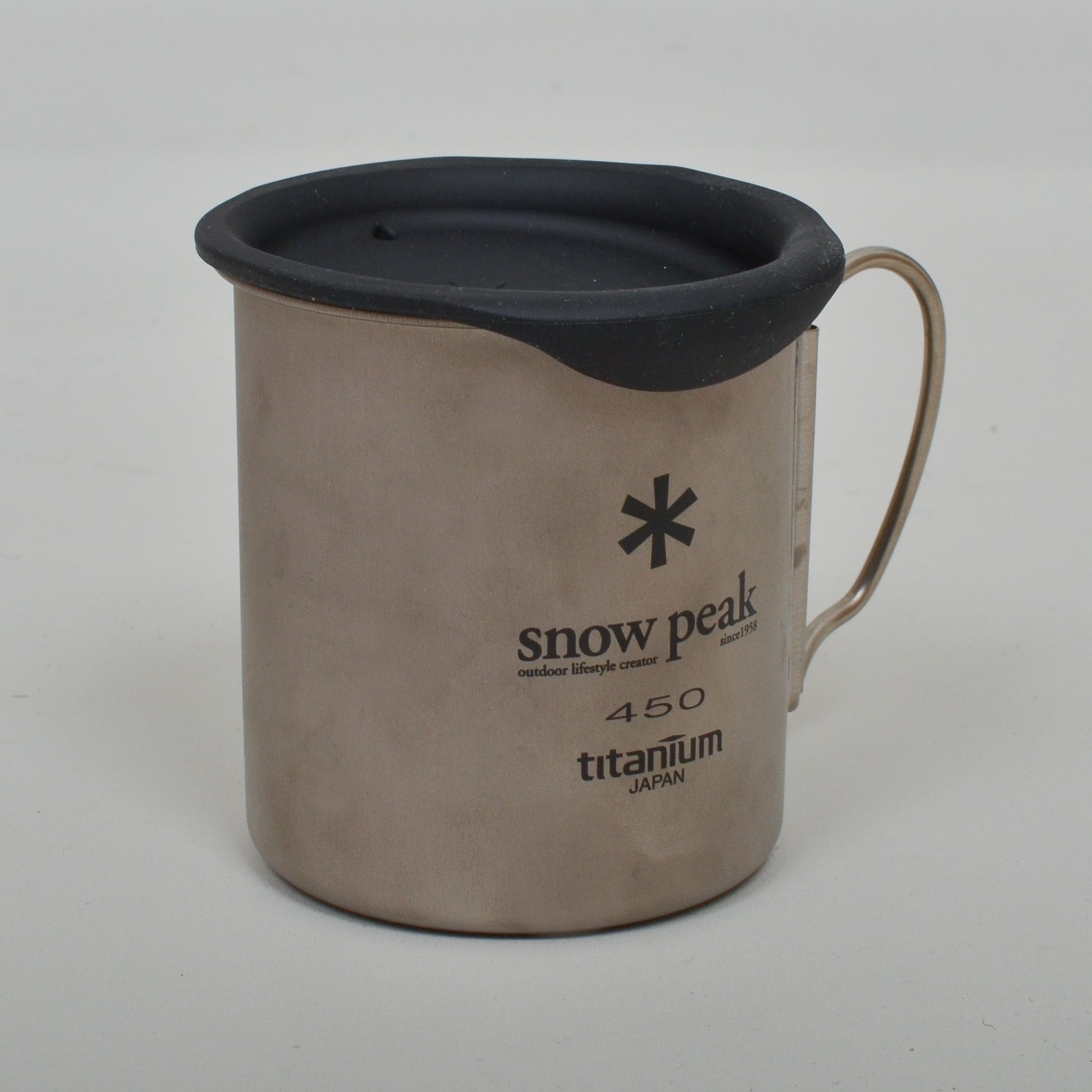 Snow Peak Titanium Single Cup 450