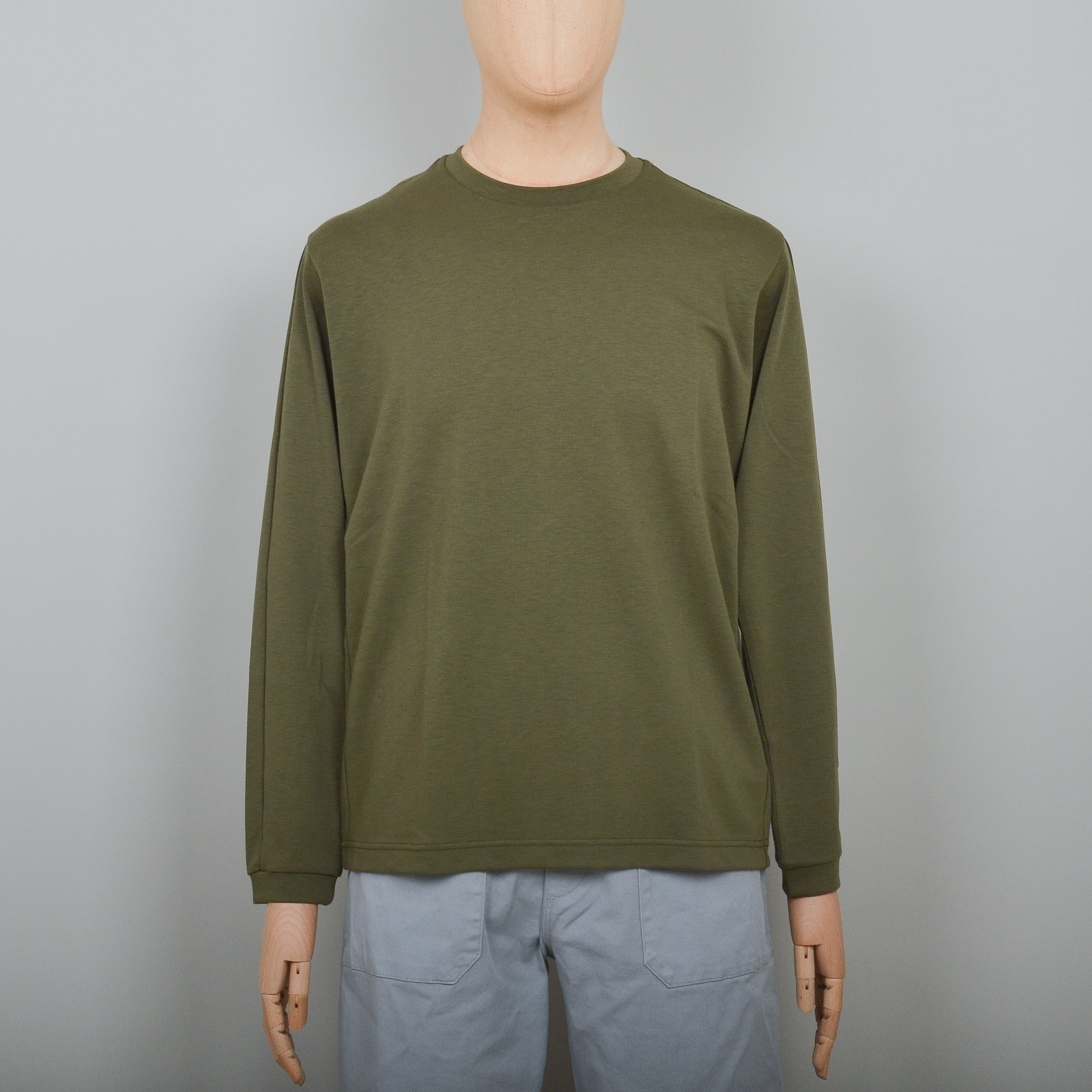 Snow Peak Pe/Wo Grid Pullover - Olive