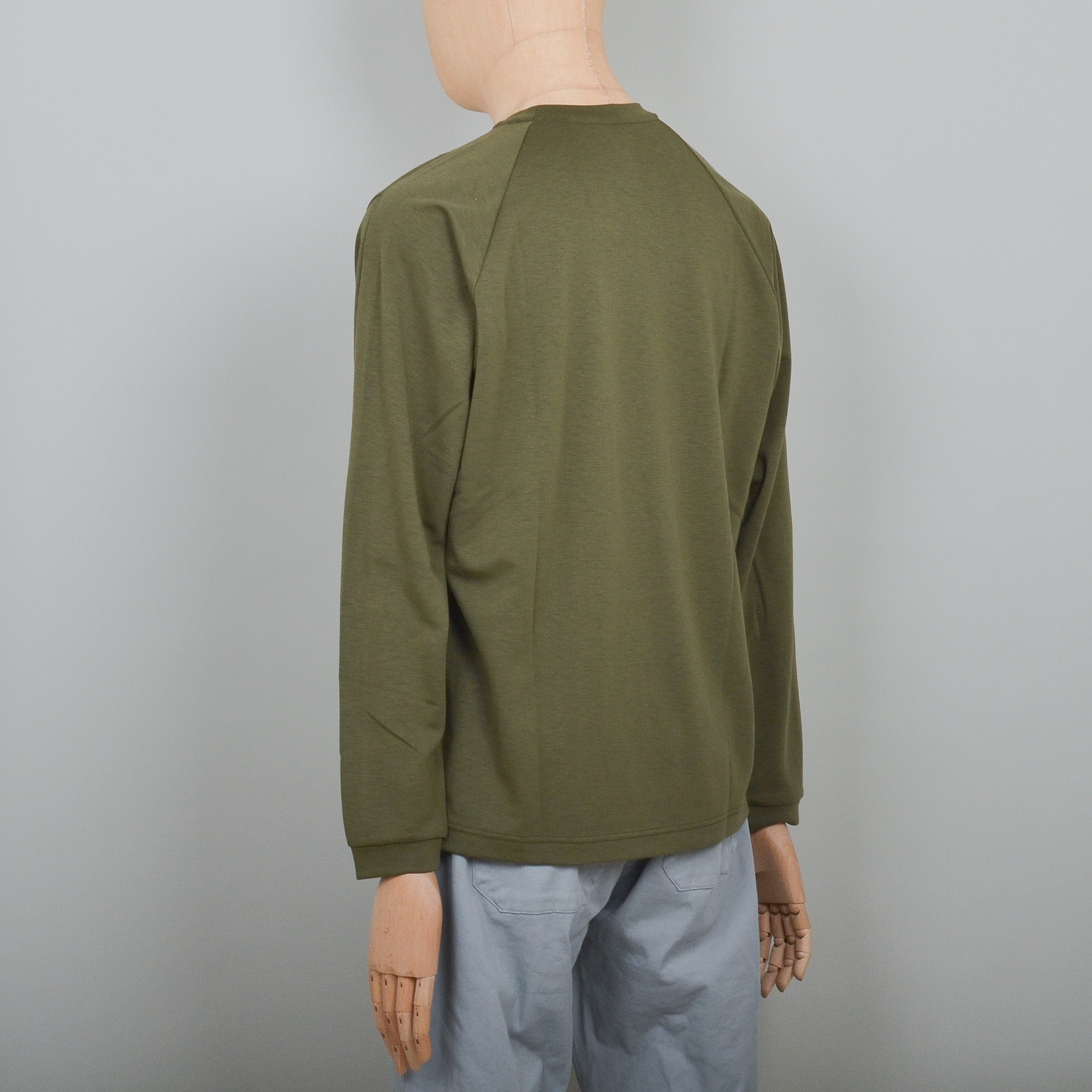 Snow Peak Pe/Wo Grid Pullover - Olive