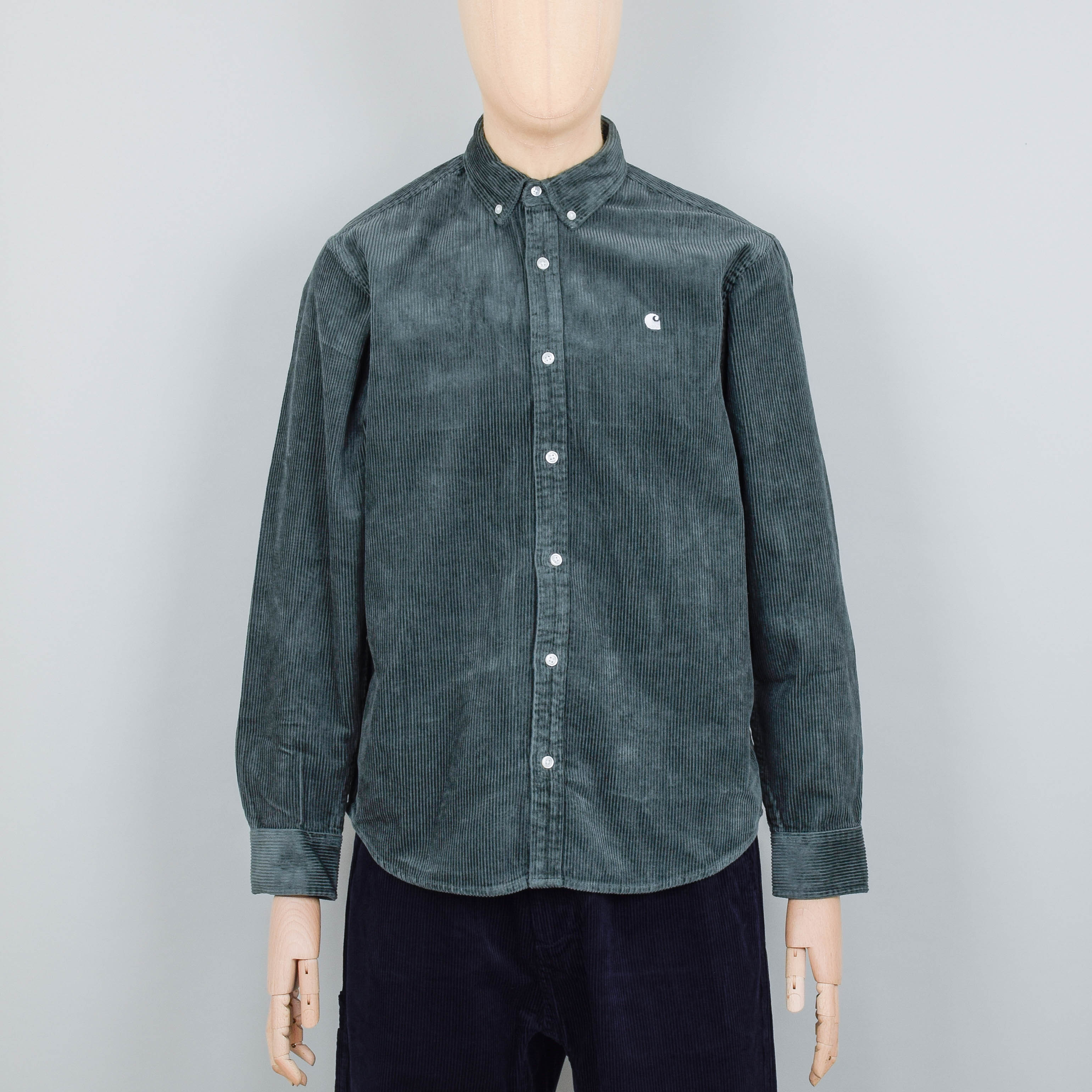 Carhartt WIP Madison Cord Shirt - Boxwood/Wax