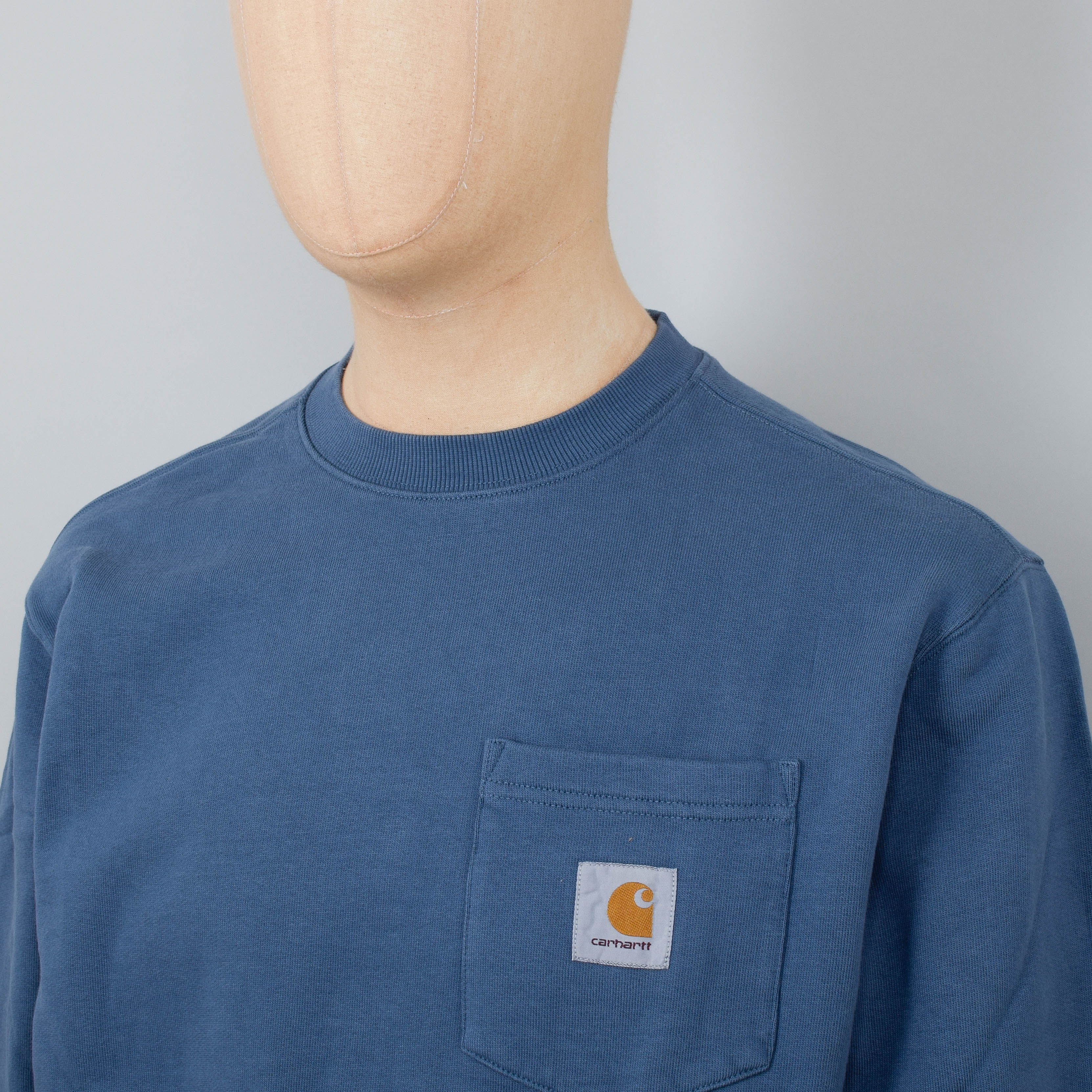 Carhartt WIP Pocket Sweat - Storm Blue