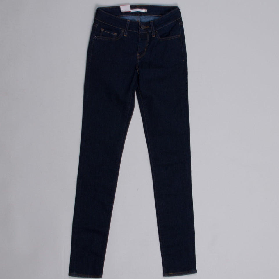 levi's 711 skinny jeans lone wolf