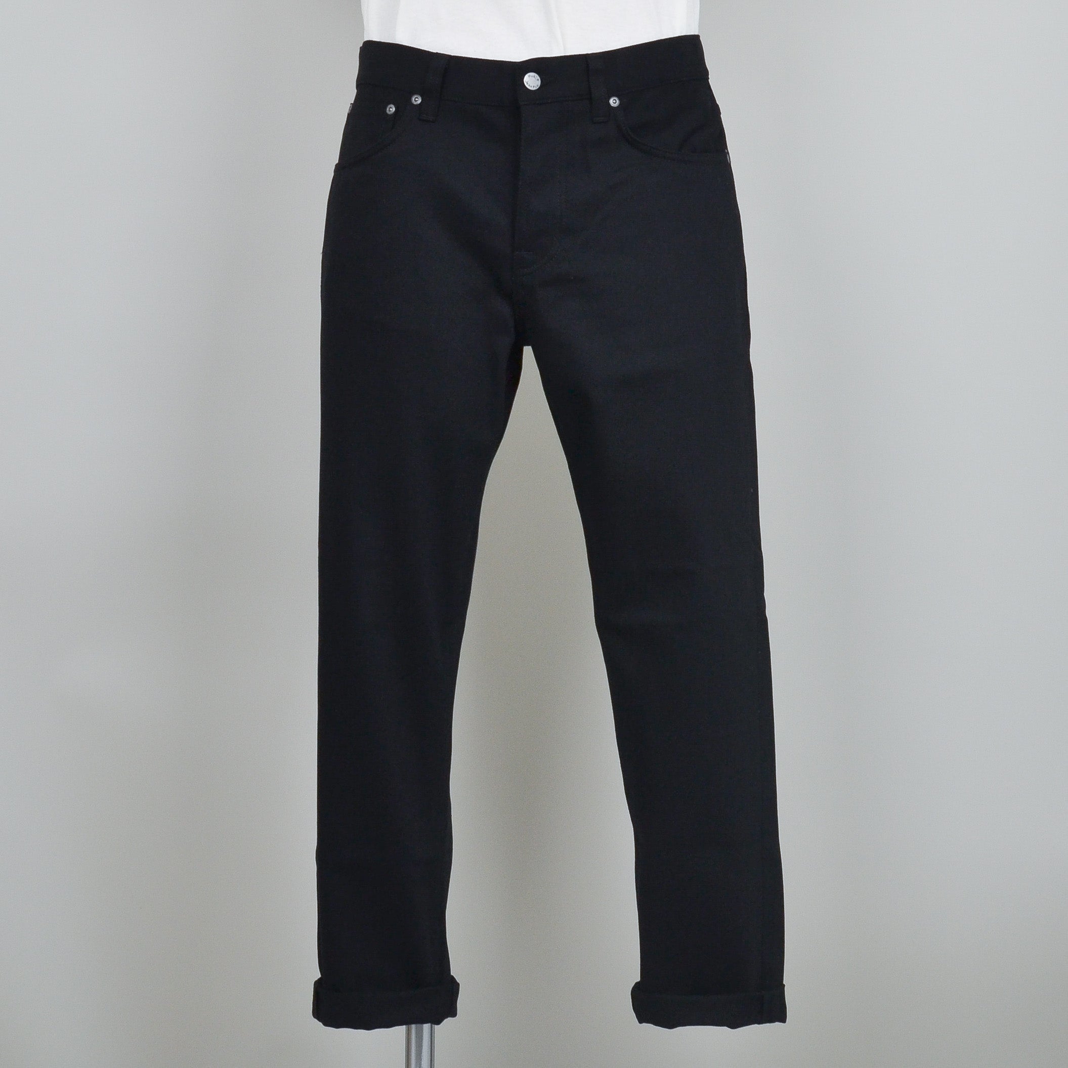 Nudie Jeans Steady Eddie II - Dry Ever Black