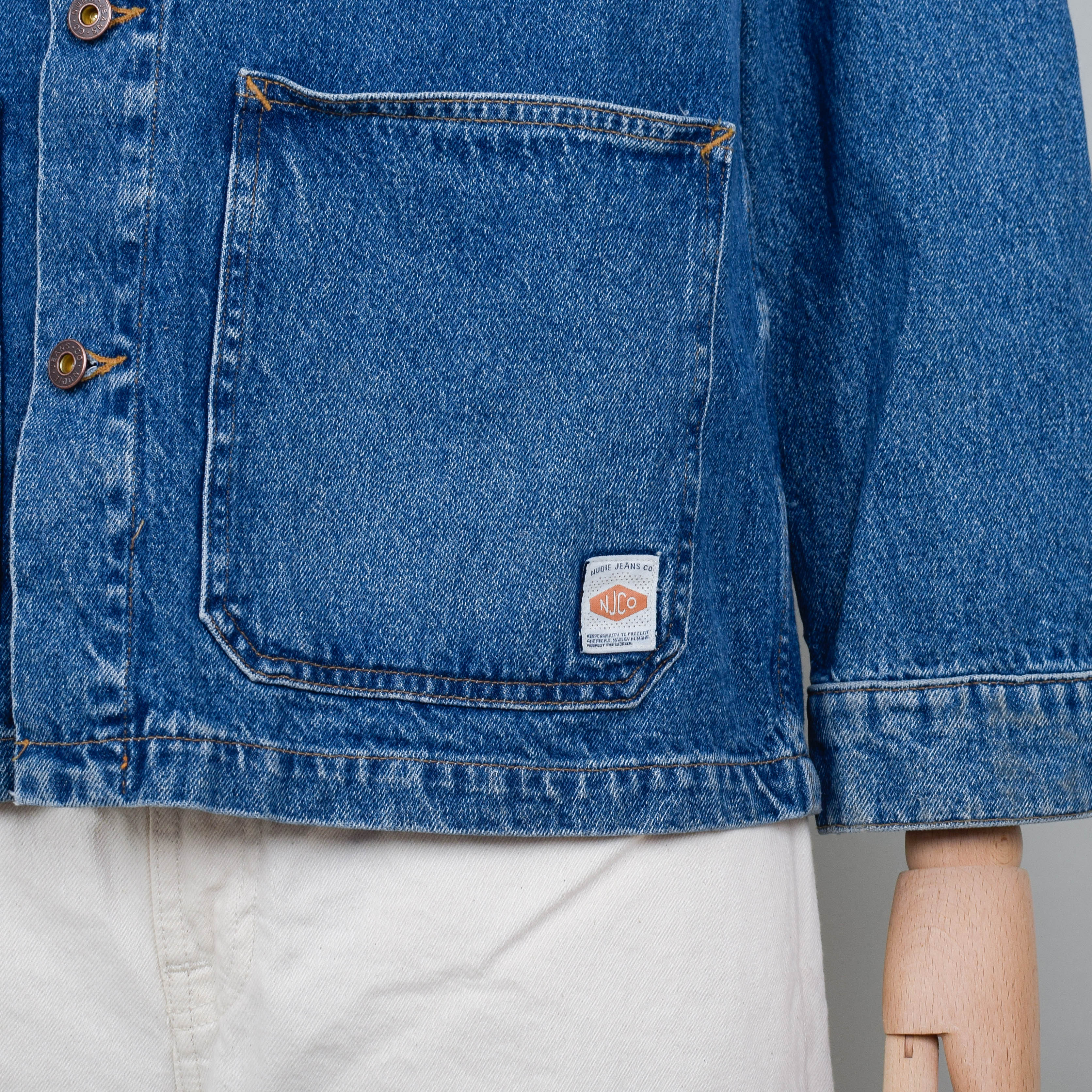 Nudie Jeans Barney 90's Jacket - Blue Denim