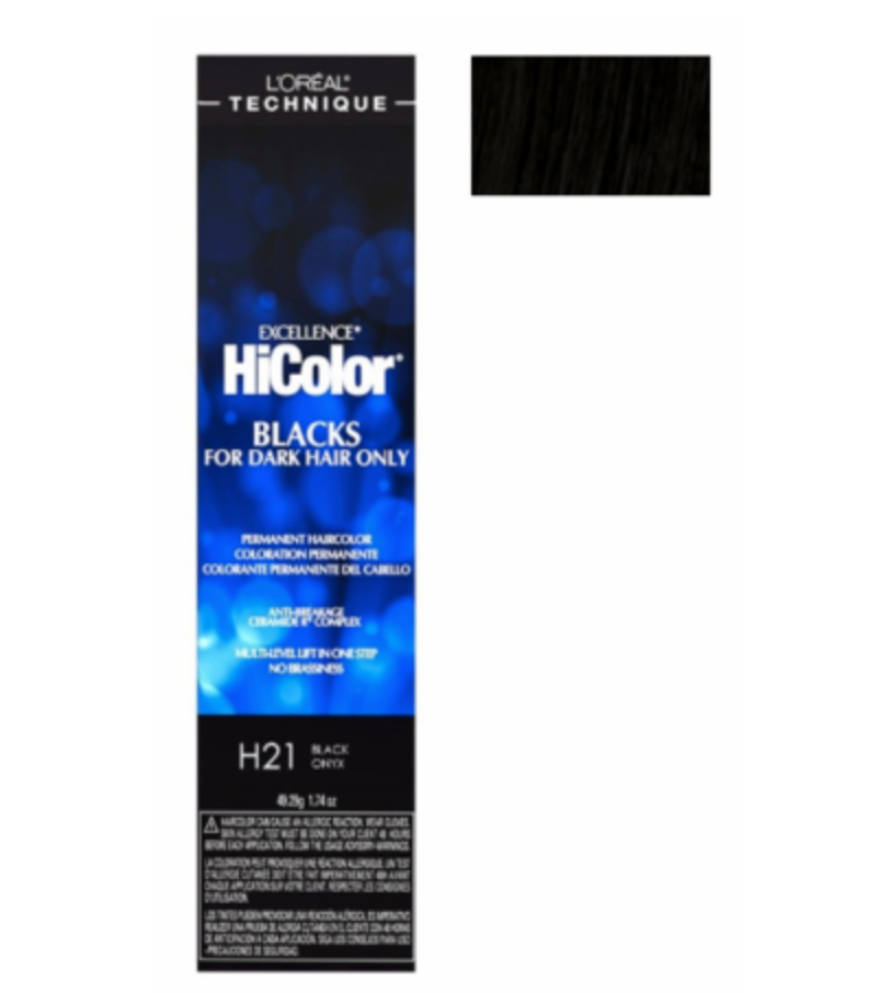 Loreal Technique Excellence HiColor Blacks Permanent Hair Color H21 Bl –  Classic Beauty & Cosmetics