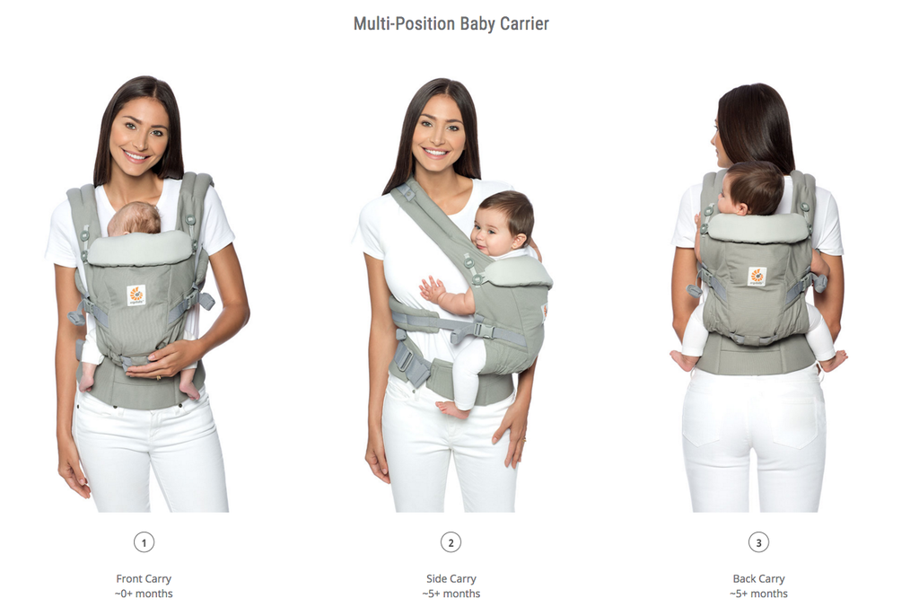 ergobaby adapt positions