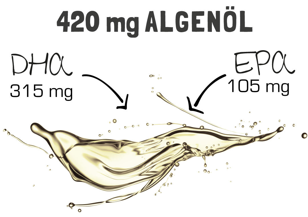 Omega-3 Algenöl Tropfen