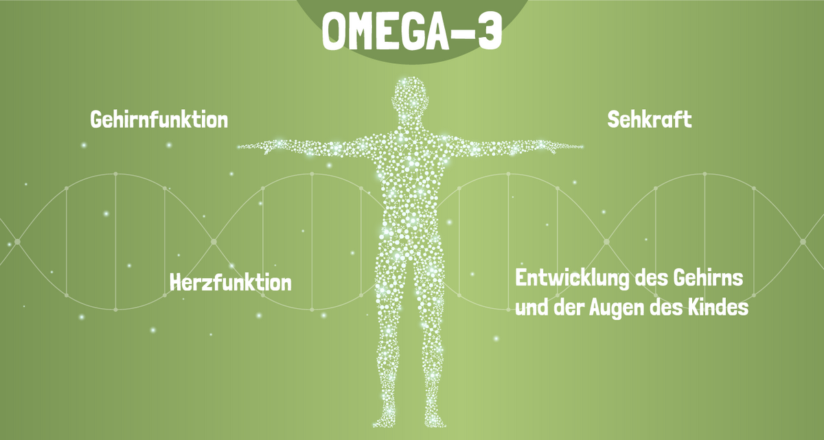 Die Gesundheitsvorteile von Omega 3 aus Algenöl auf einen Blick: Gehirn, Herz, Augen