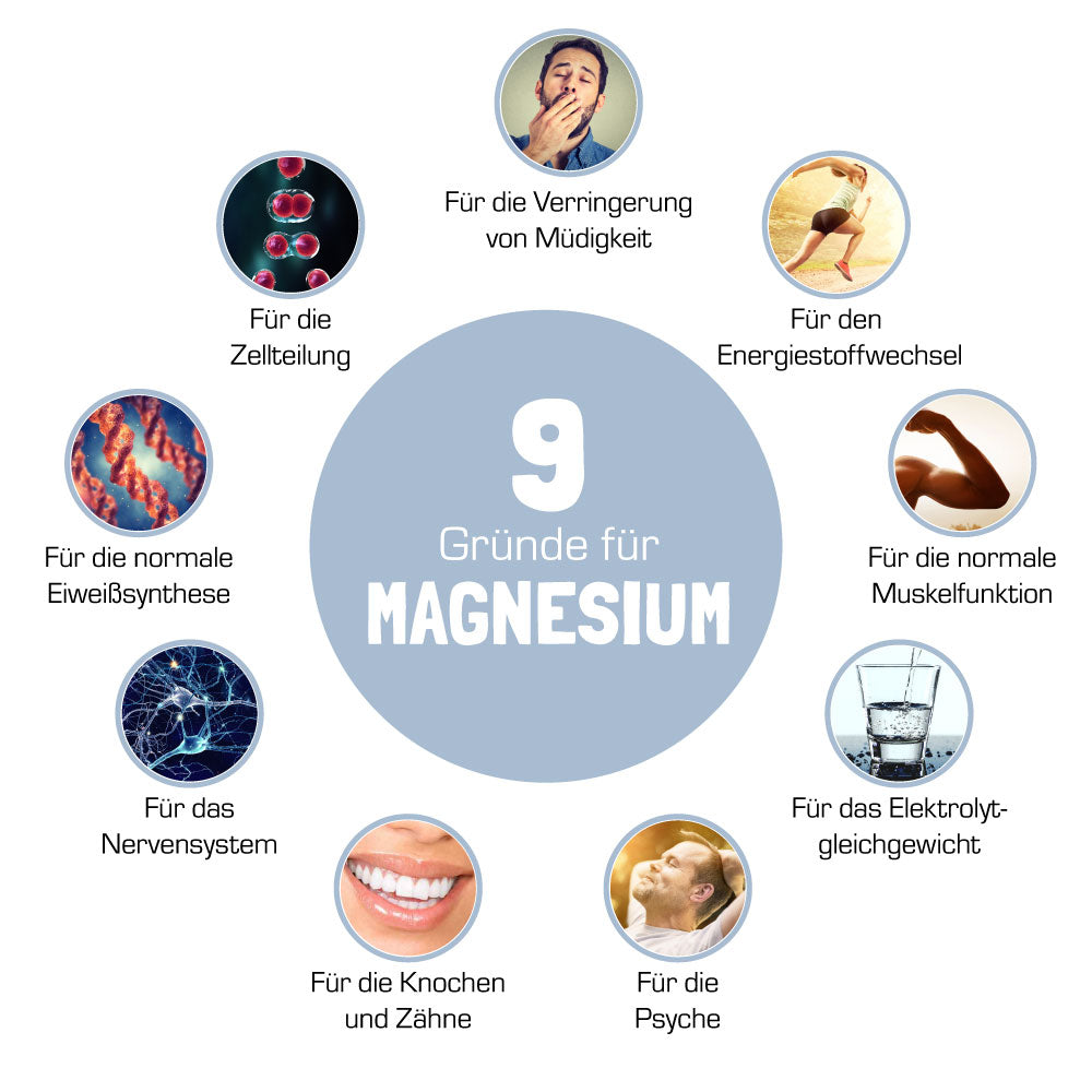 9 Gründe für Magnesium