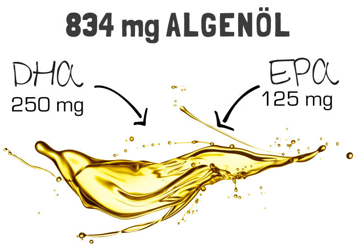 834 mg Algenöl