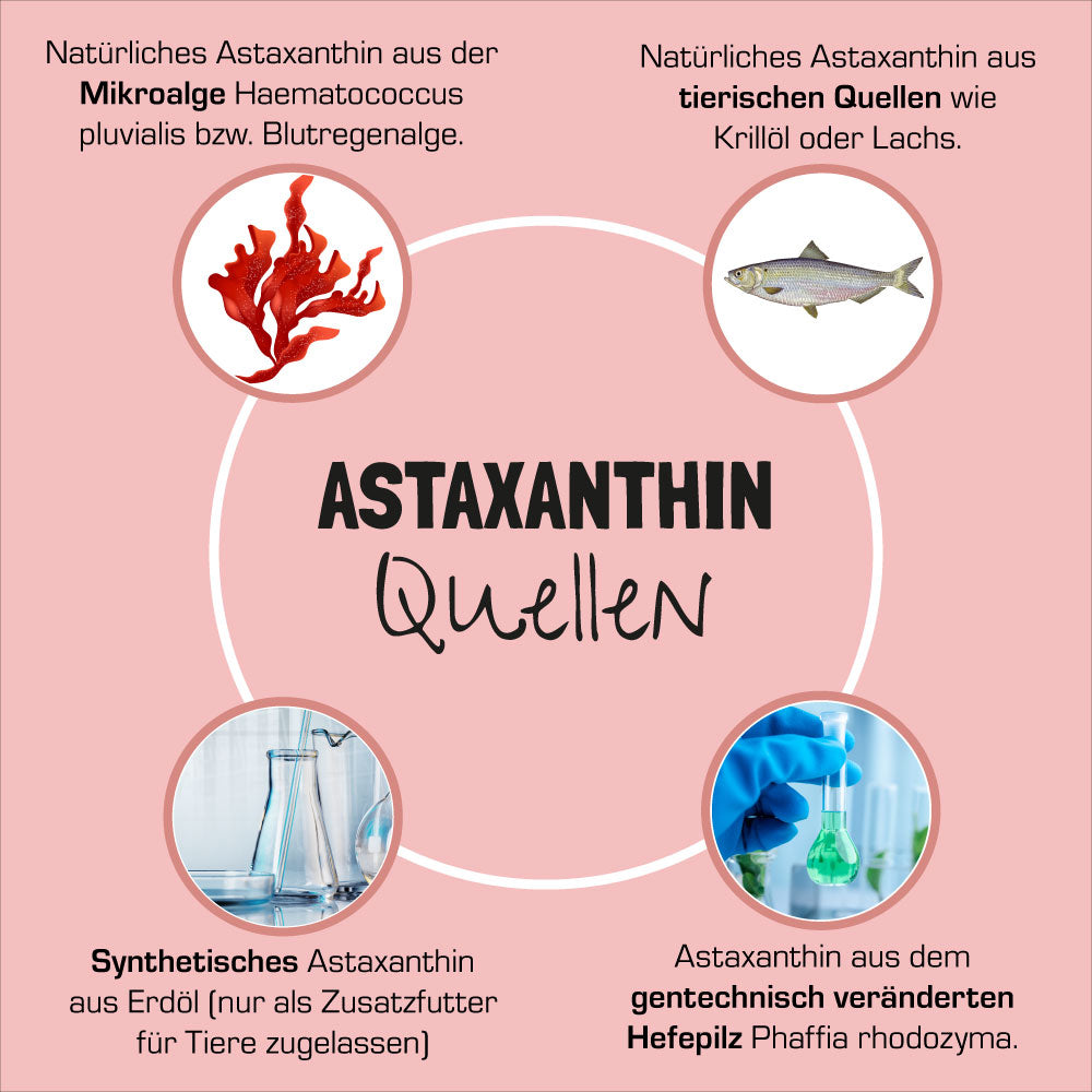 Astaxanthin Quellen
