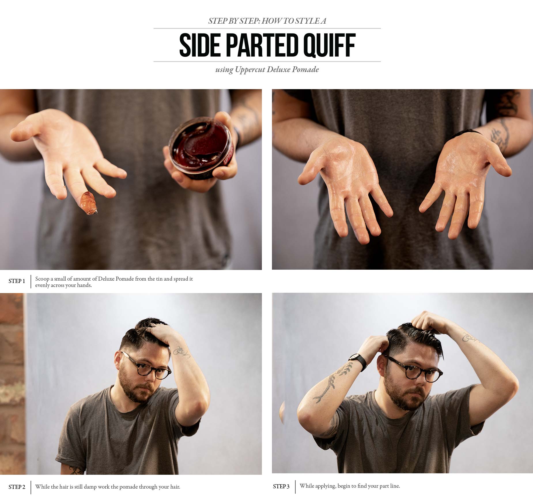 How to Style - Side Parted Quiff